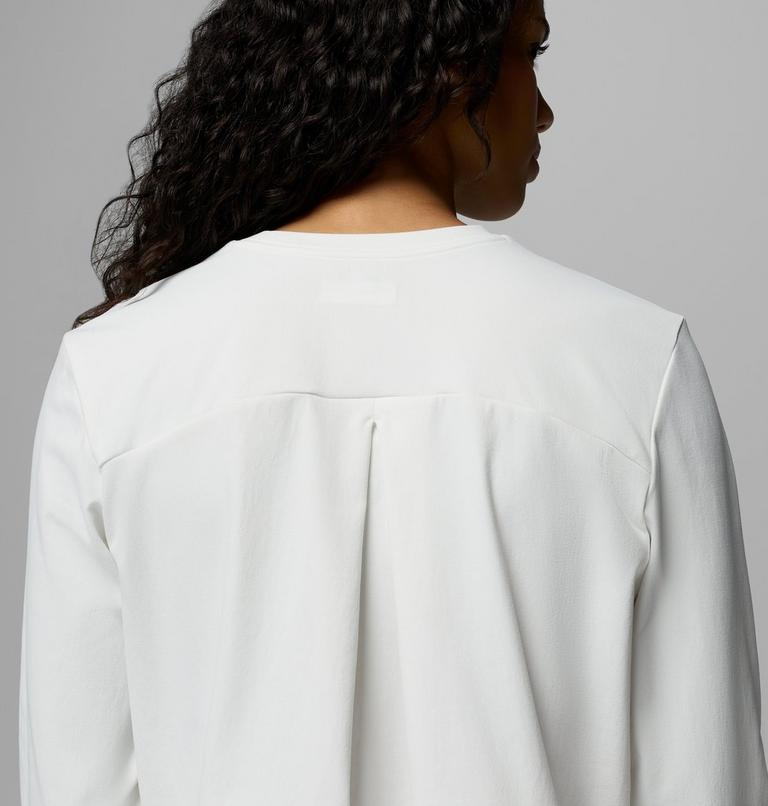 Women's Seeker Legend 3.0 Long Sleeve Technical T-Shirt, Color: Sea Salt, image 6