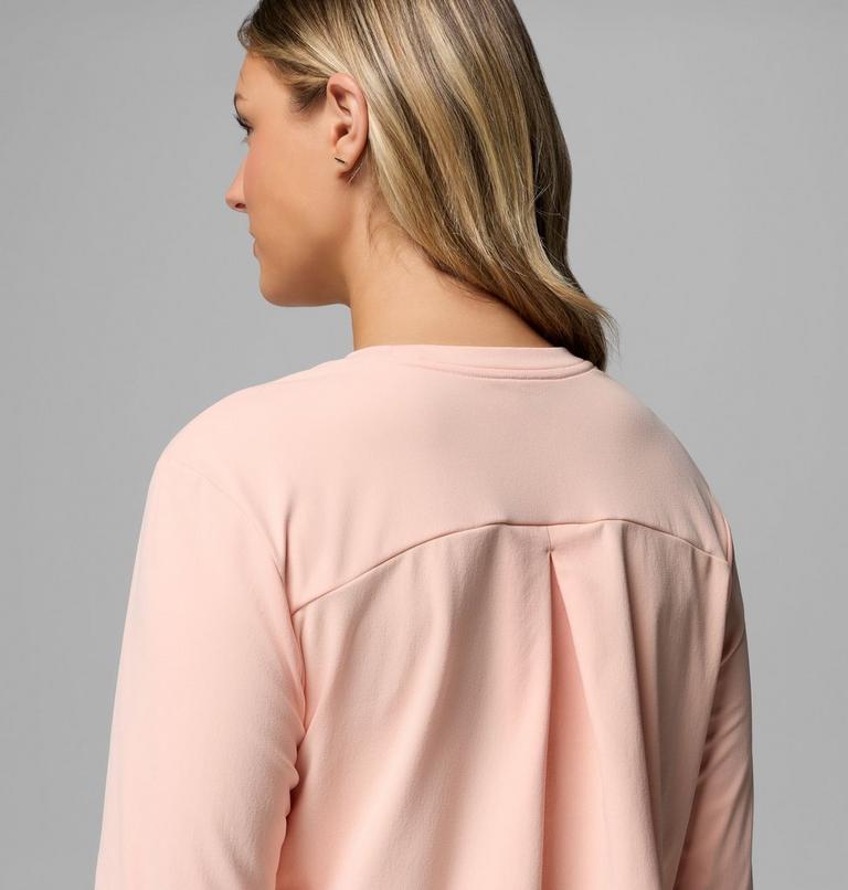 Women's Seeker Legend 3.0 Long Sleeve Technical T-Shirt, Color: Blush Rose, image 6