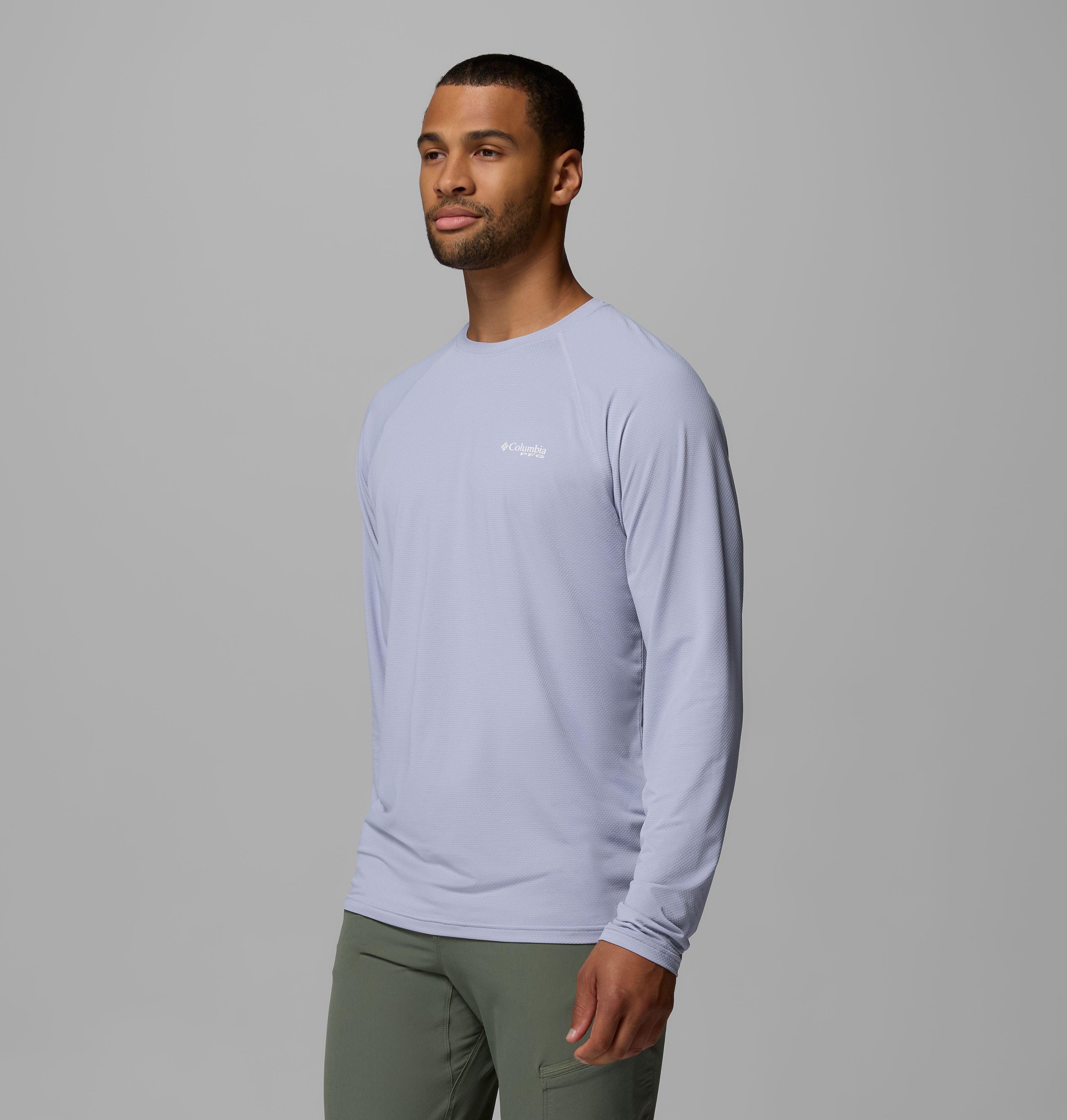 Men's PFG Solar Stream II Long Sleeve Shirt | 580 | S 4
