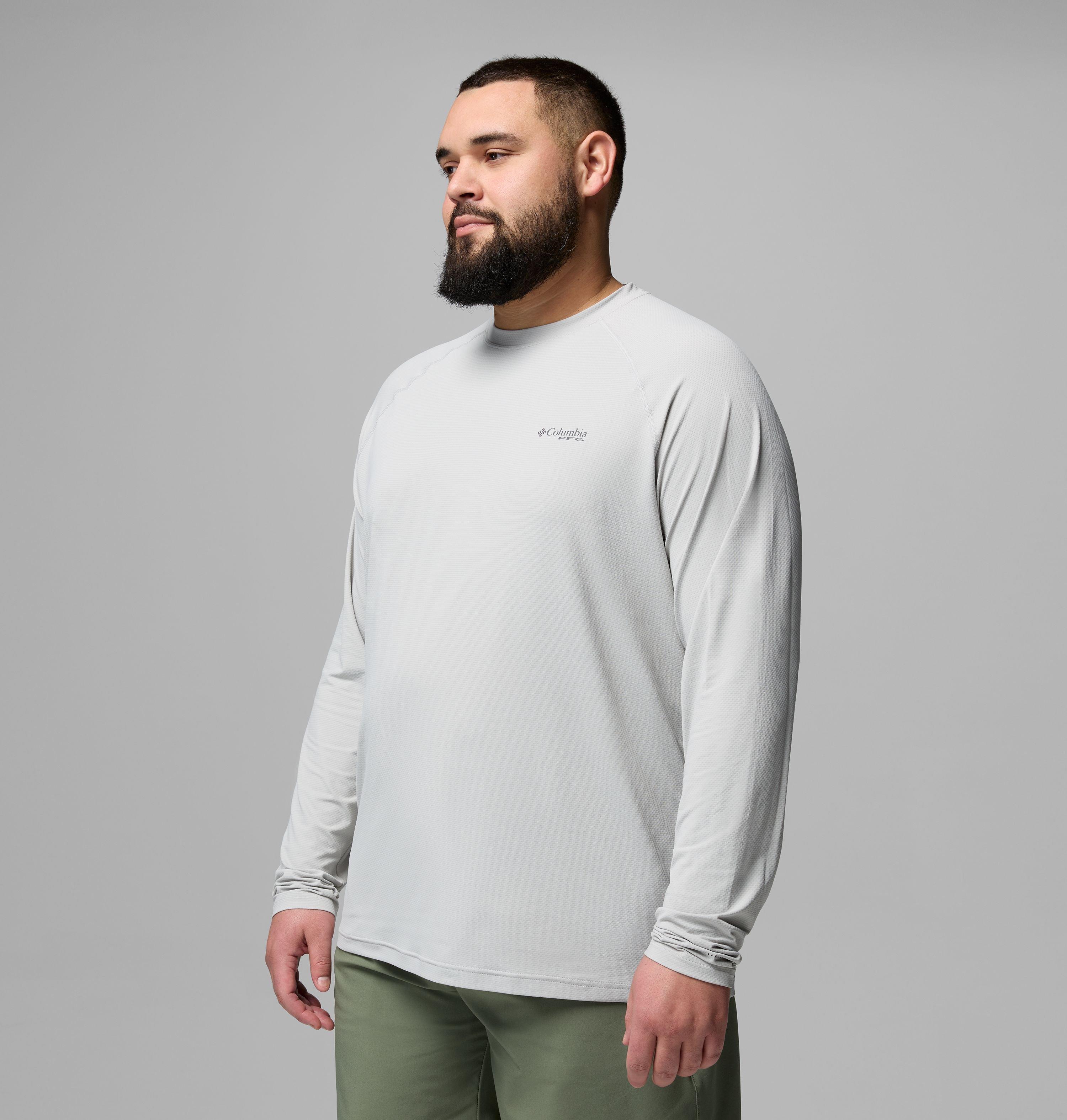 Men's PFG Solar Stream™ II Long Sleeve Shirt - Big | 019 | 5X 4