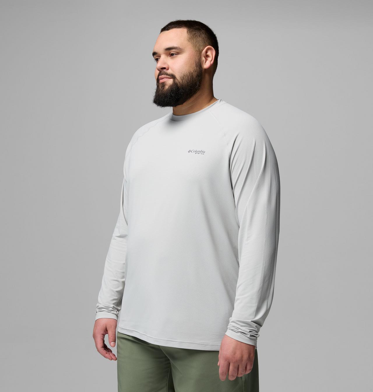 Men's PFG Solar Stream™ II Long Sleeve Shirt - Big | 019 | 3X 4