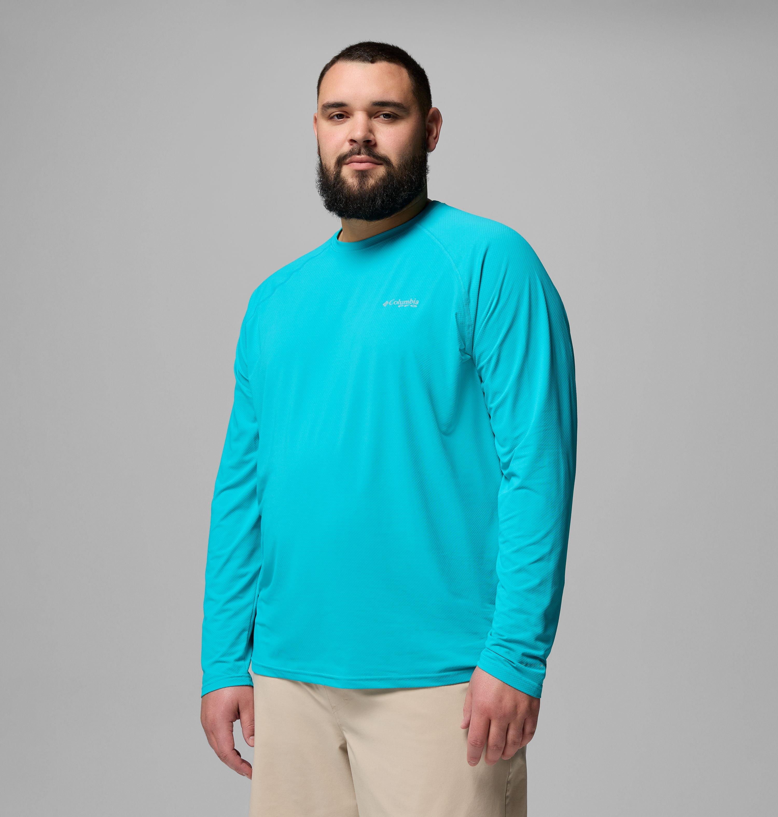 Men's PFG Solar Stream II Long Sleeve Shirt - Big 4