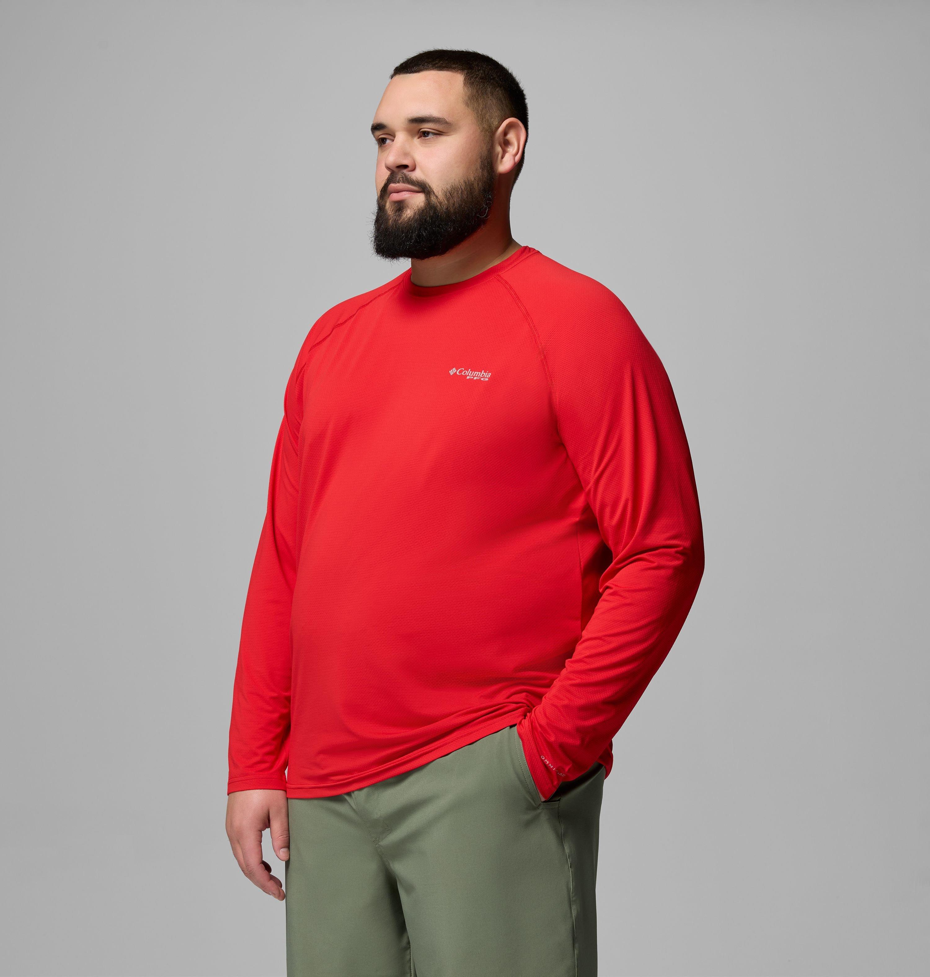 Men's PFG Solar Stream™ II Long Sleeve Shirt - Big | 696 | 4X 4