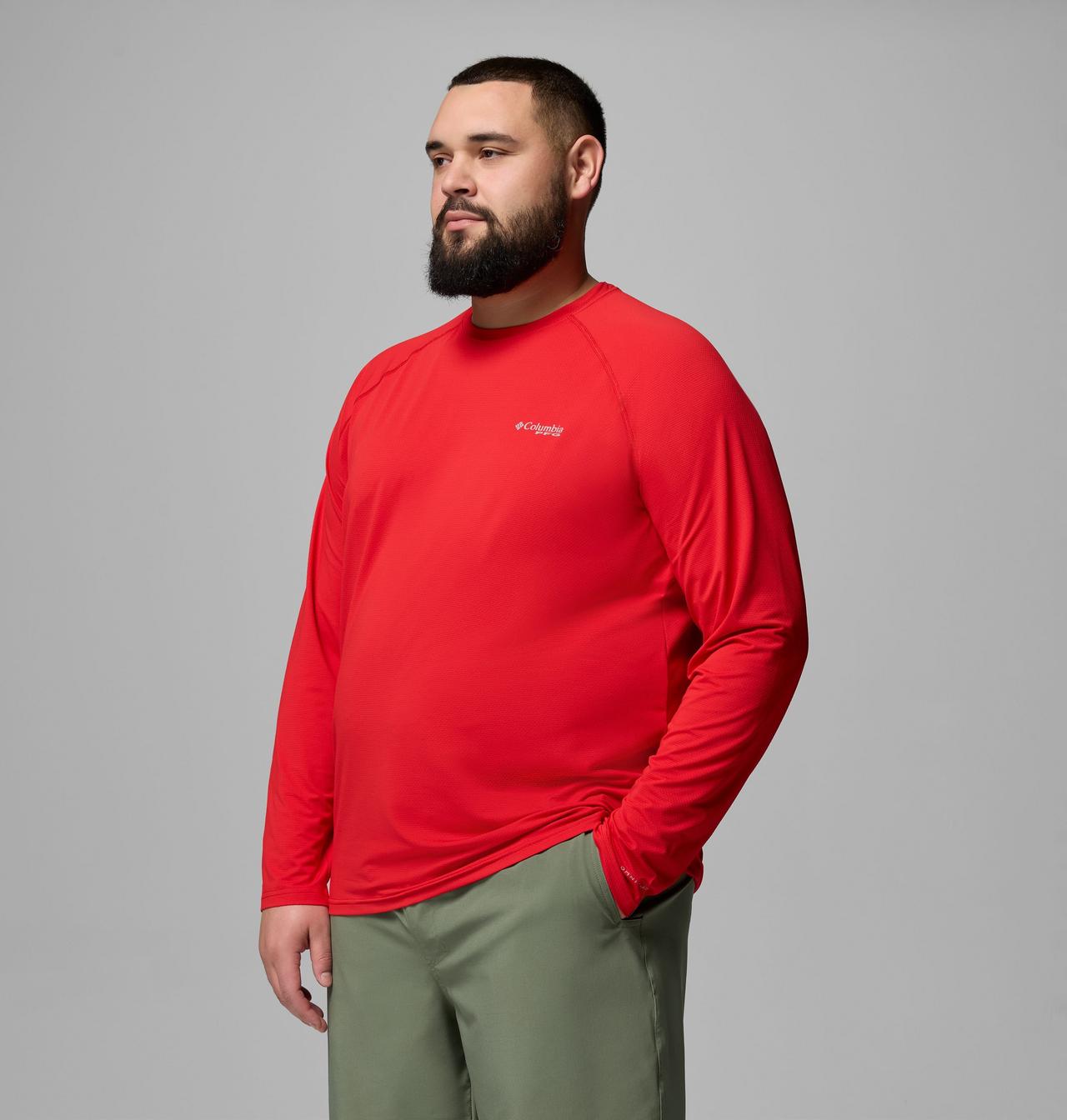 Men's PFG Solar Stream™ II Long Sleeve Shirt - Big | 696 | 1X 4