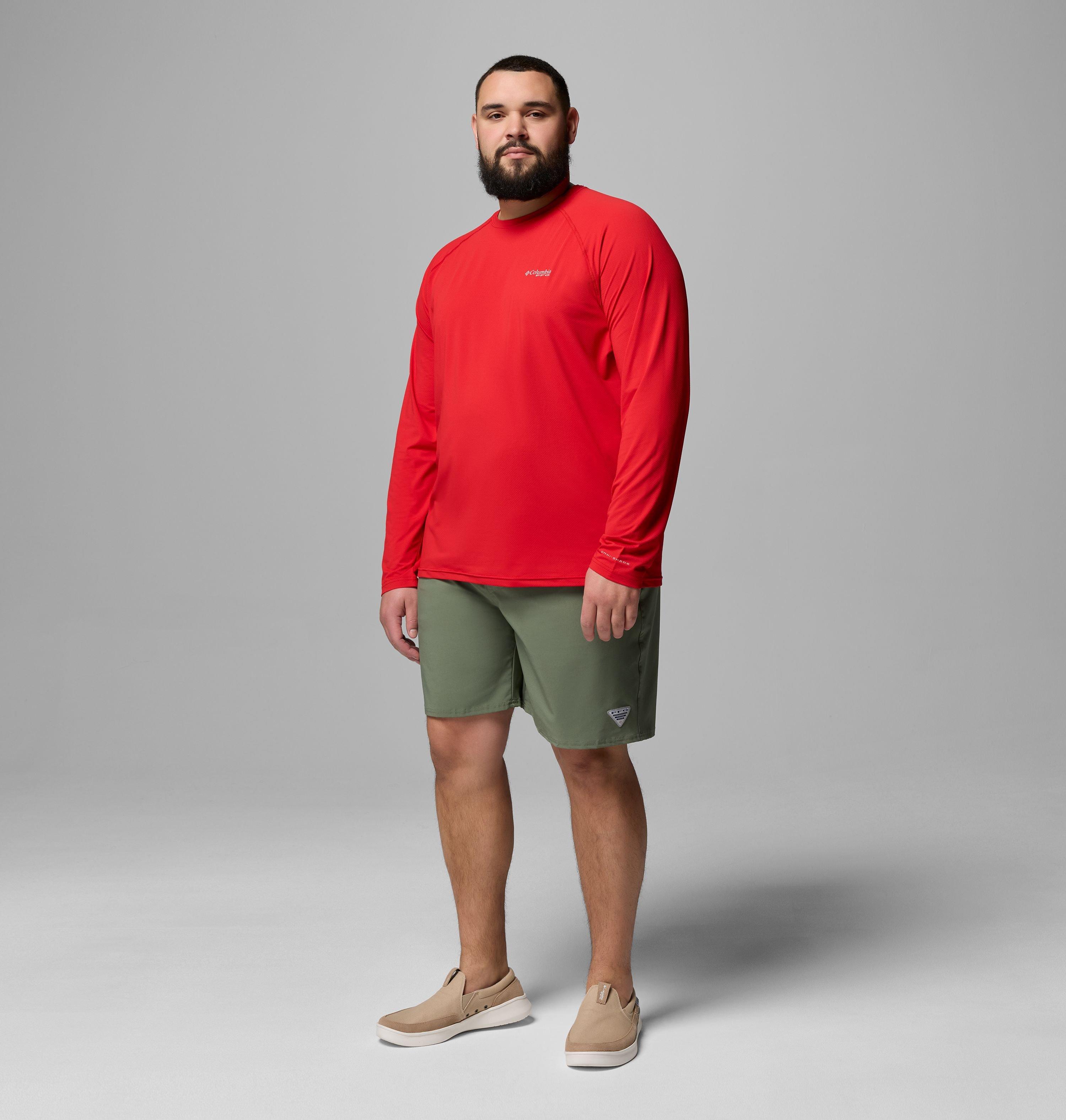 Men's PFG Solar Stream™ II Long Sleeve Shirt - Big | 696 | 4X 2