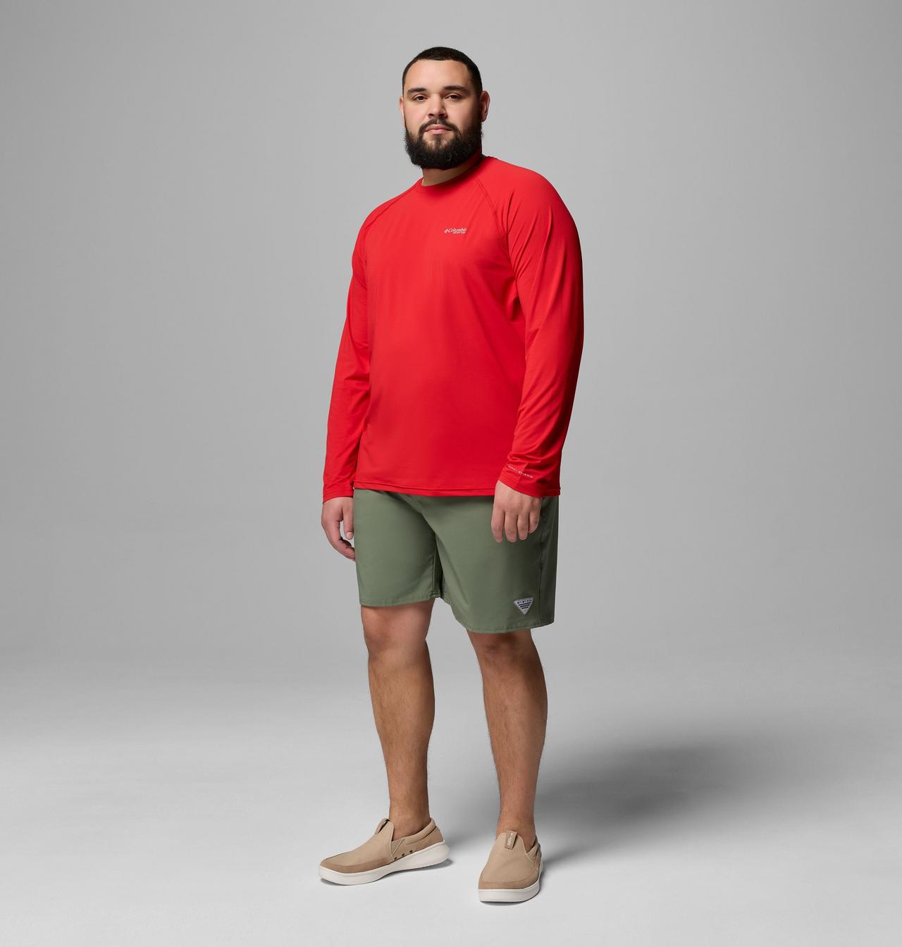 Men's PFG Solar Stream™ II Long Sleeve Shirt - Big | 696 | 1X 2