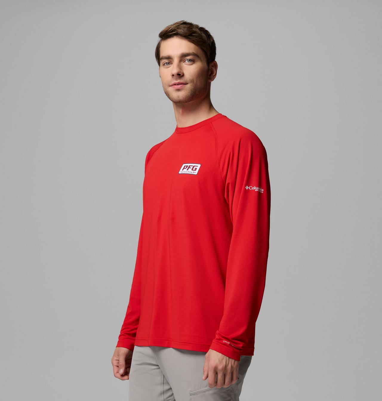 Men's PFG Solar Stream II Graphic Long Sleeve Shirt 4