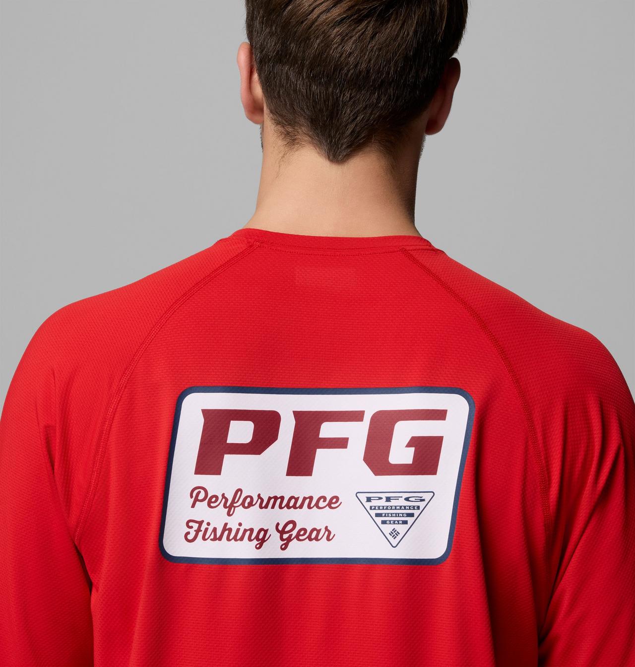 Men's PFG Solar Stream II Graphic Long Sleeve Shirt 6