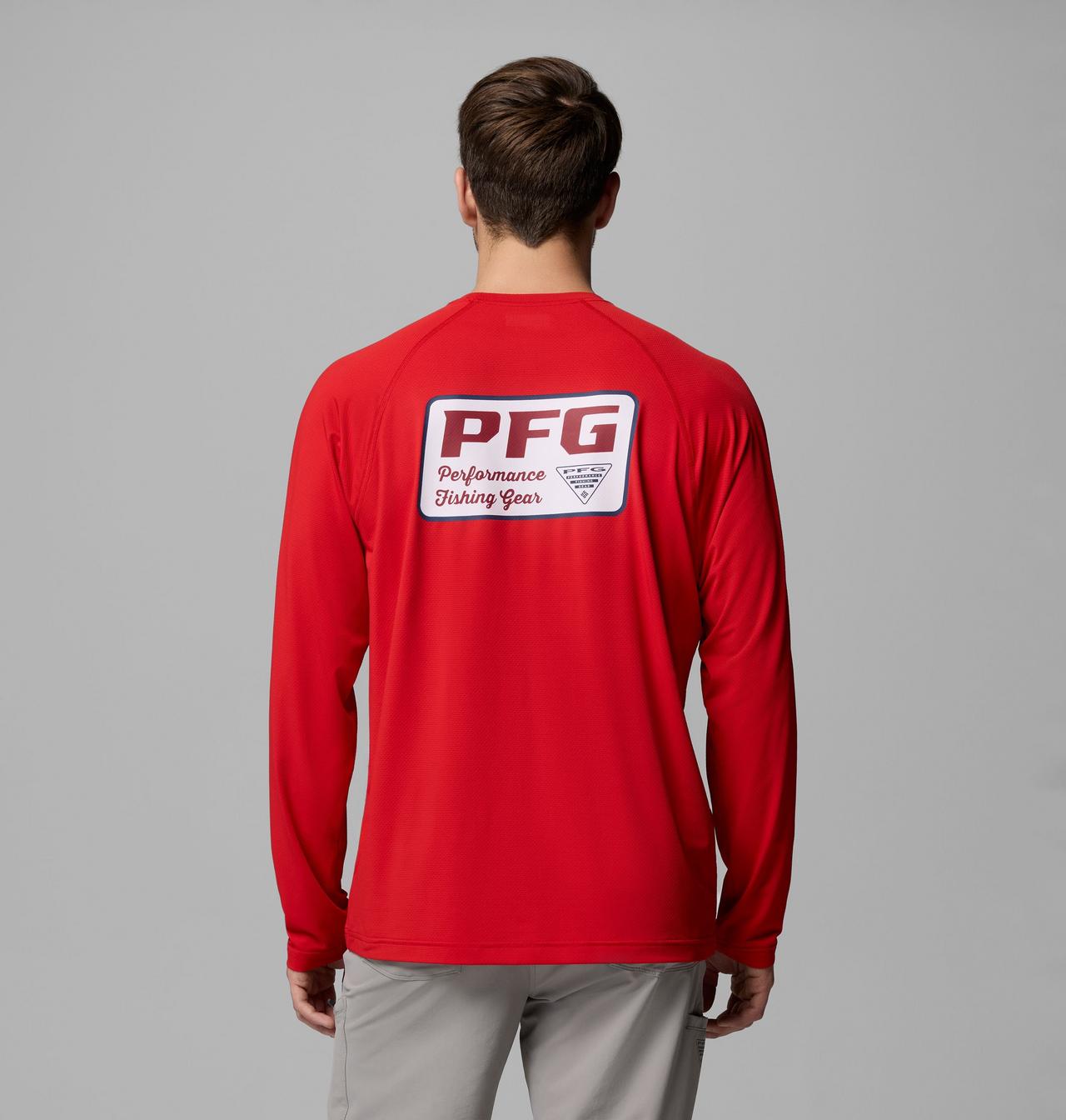 Men's PFG Solar Stream II Graphic Long Sleeve Shirt 3