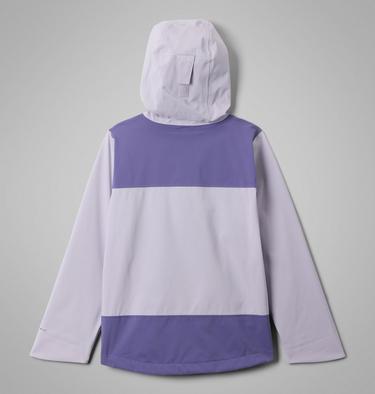 Youth Boulder Falls Waterproof Jacket, Color: Lavender Pearl, Storm Watch, image 10