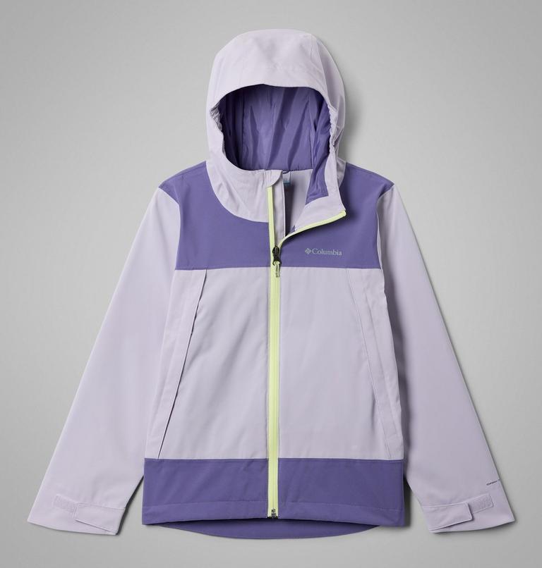 Youth Boulder Falls Waterproof Jacket, Color: Lavender Pearl, Storm Watch, image 1
