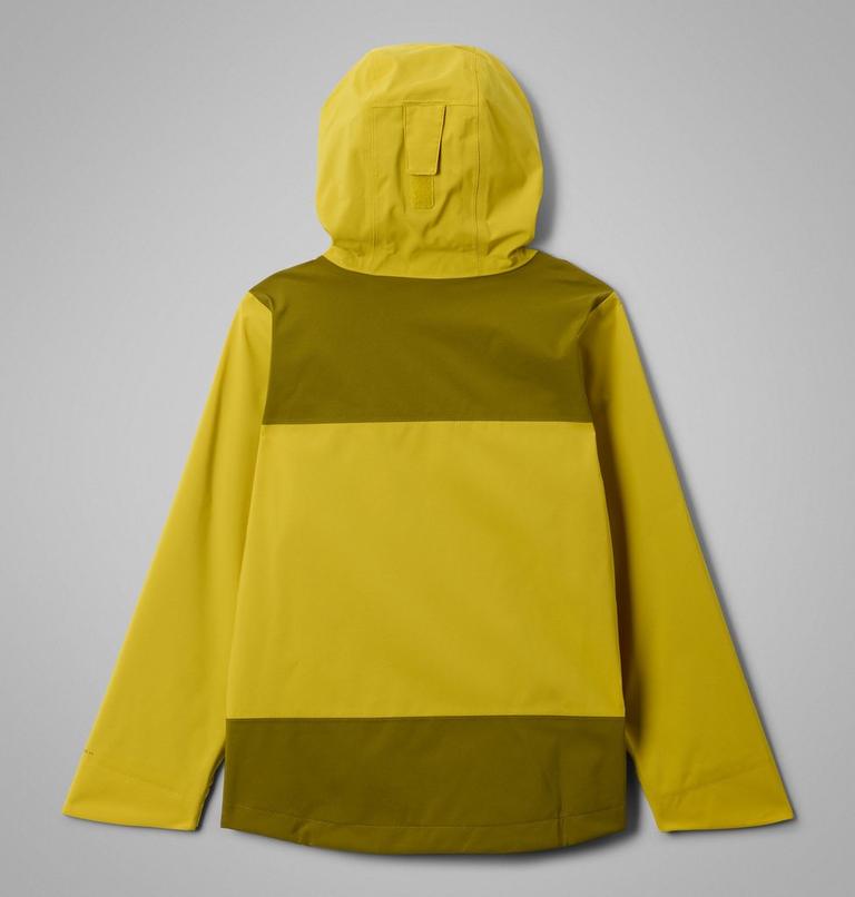 Youth Boulder Falls Waterproof Jacket, Color: Antique Moss, Mossy Green, image 2