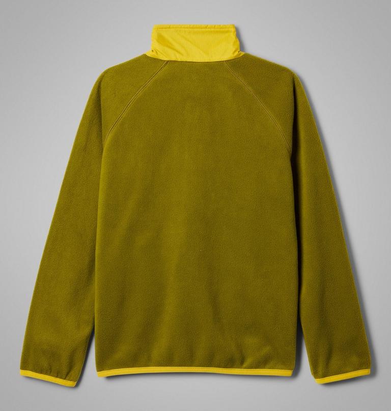 Youth Fast Trek Recycled Fleece Jacket, Color: Mossy Green, Antique Moss, image 2