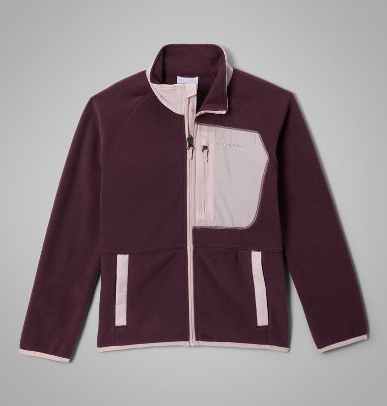 Veste Polaire Recycl&eacute;e Fast Trek Junior, Color: Moonvista, Mineral Pink, image 1