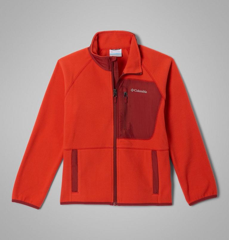 Veste Polaire Recycl&eacute;e Fast Trek Junior, Color: Super Sonic, Red Oxide, image 1
