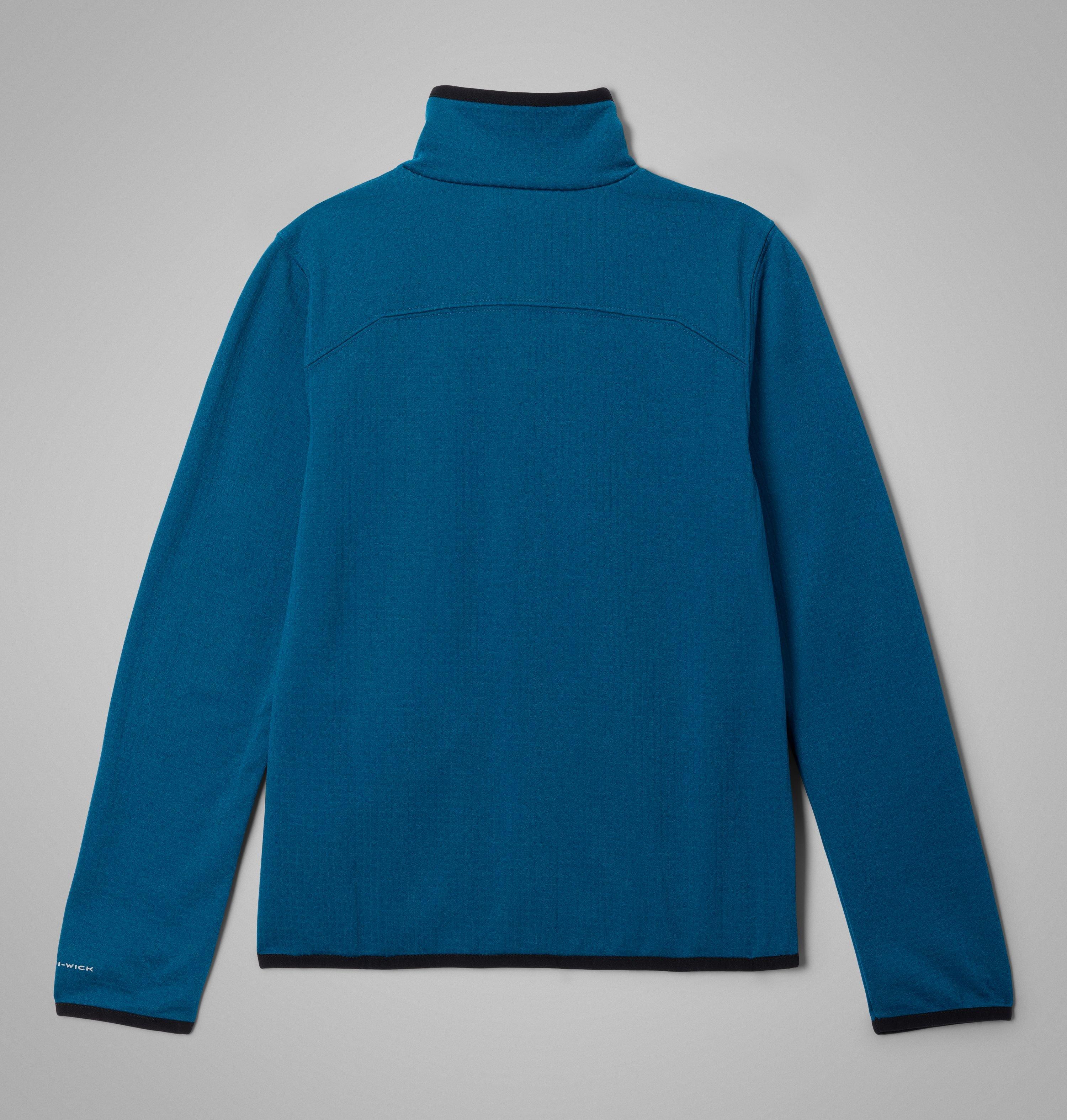 Kids' Essential Hike Grid Fleece Full Zip | 442 | XS 2