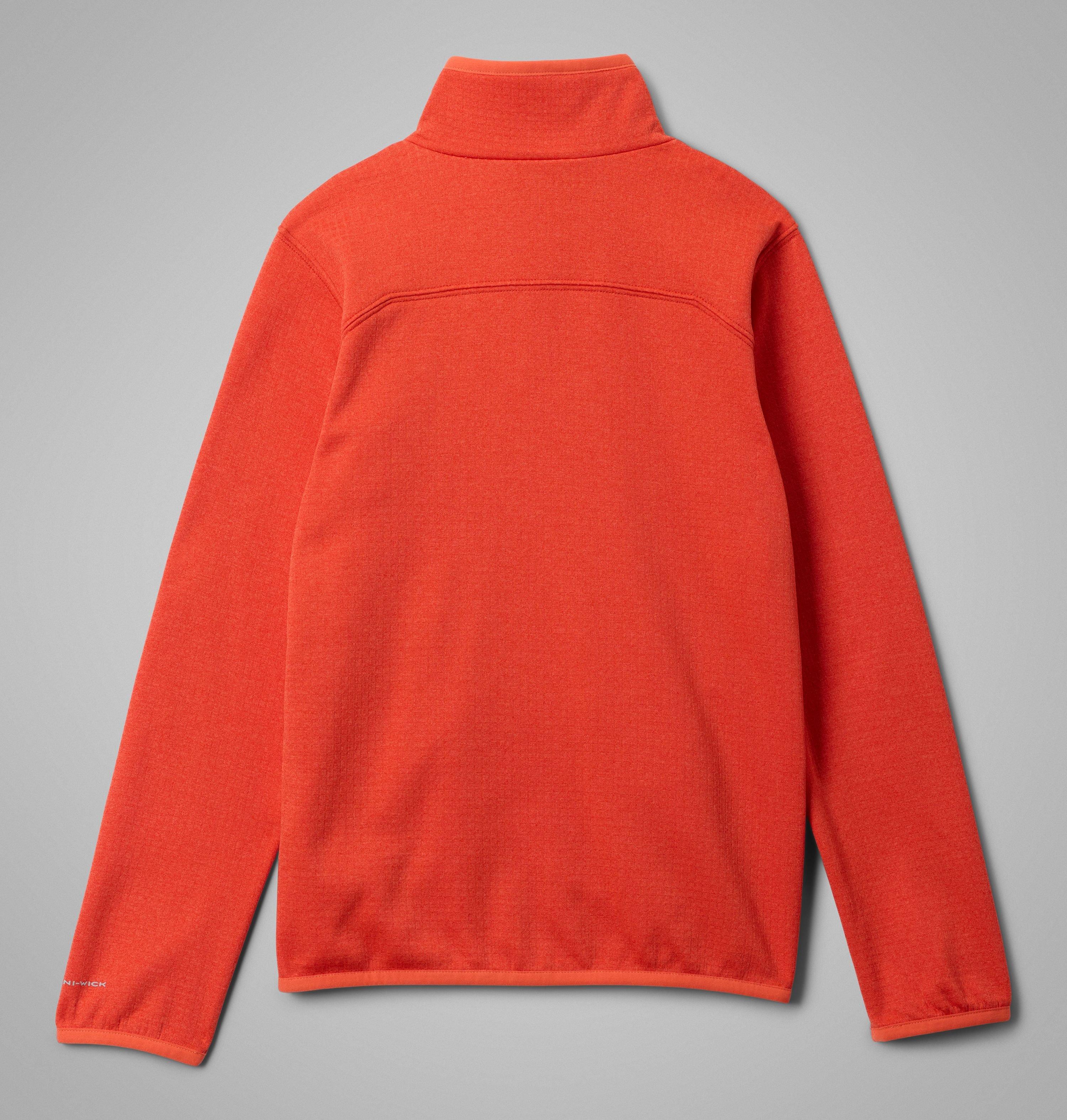 Kids' Essential Hike Grid Fleece Full Zip | 845 | XS 2