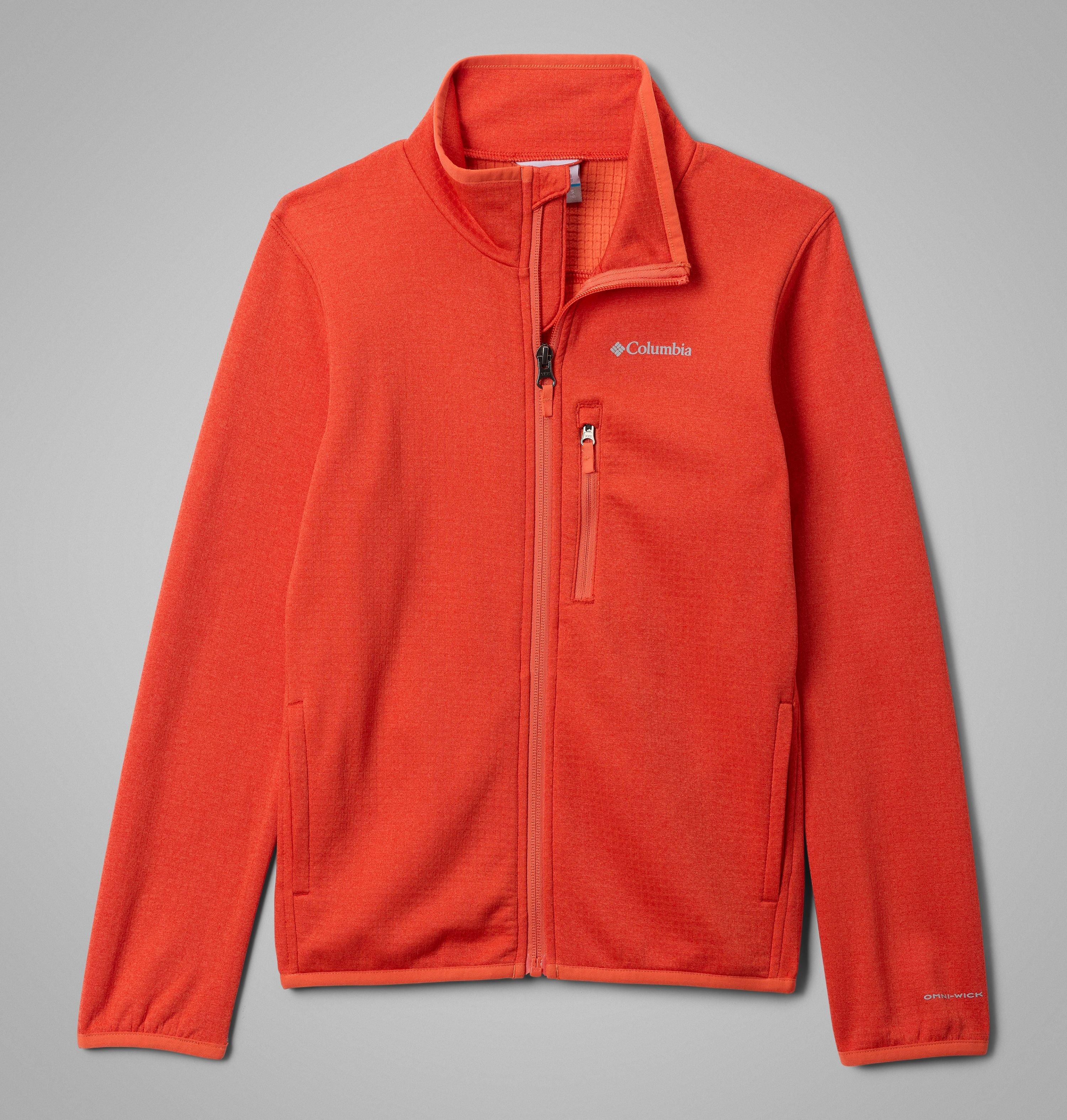 Kids' Essential Hike Grid Fleece Full Zip | Columbia