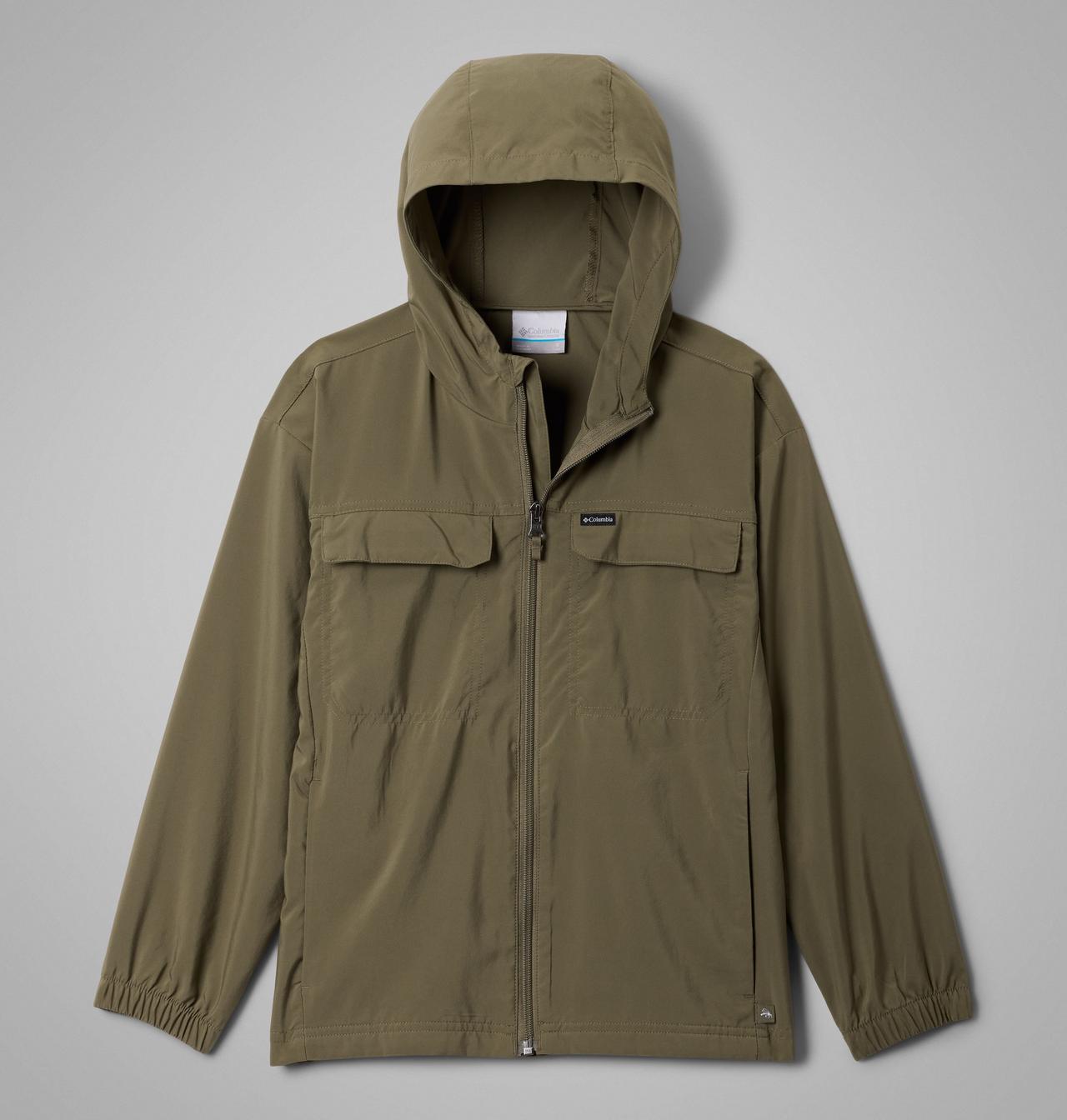 Kids' Skien Valley™ Hooded Long Sleeve Shirt | 397 | S 1