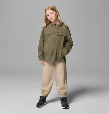 Veste L&eacute;g&egrave;re &agrave; Capuche Skien Valley Junior Unisexe, Color: Stone Green, image 3