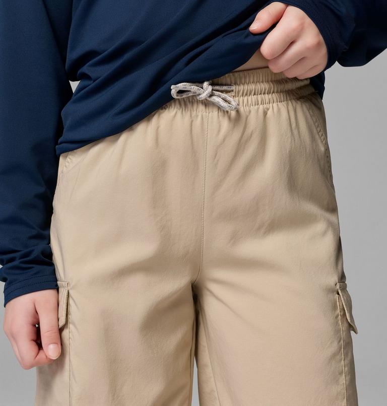 Youth Skien Valley Hiking Cargo Recycled Trousers, Color: Ancient Fossil, image 6