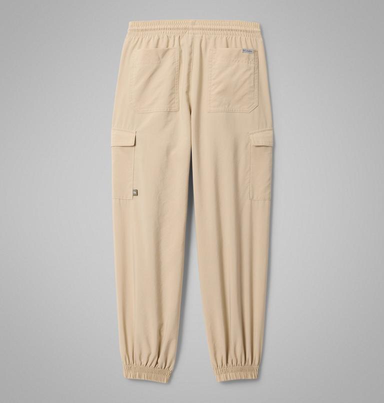 Unisex Youth Skien Valley Hiking Cargo Recycled Trousers, Color: Ancient Fossil, image 2