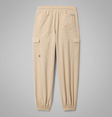 Youth Skien Valley Hiking Cargo Recycled Trousers, Color: Ancient Fossil, image 4