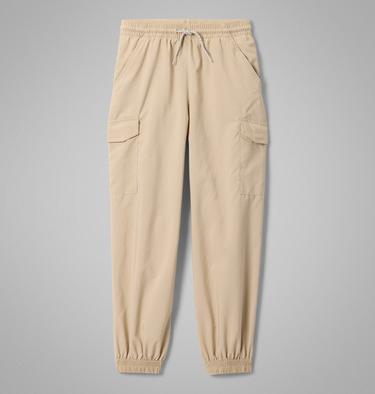 Youth Skien Valley Hiking Cargo Recycled Trousers, Color: Ancient Fossil, image 3