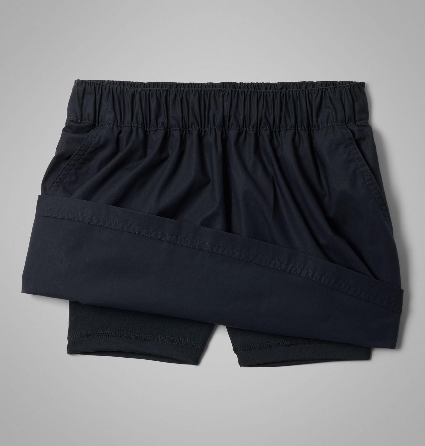 Юбка-шорты Columbia Washed Out Skort для девочек, цвет: Чёрный — фото 2