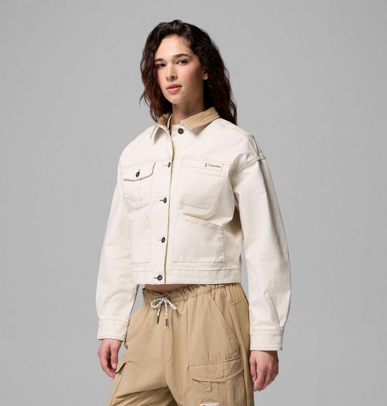 Chaqueta 3 en 1 Acker Rock para mujer, Color: Chalk, Beach, image 4