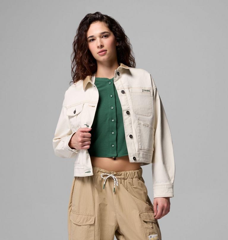 Chaqueta 3 en 1 Acker Rock para mujer, Color: Chalk, Beach, image 5