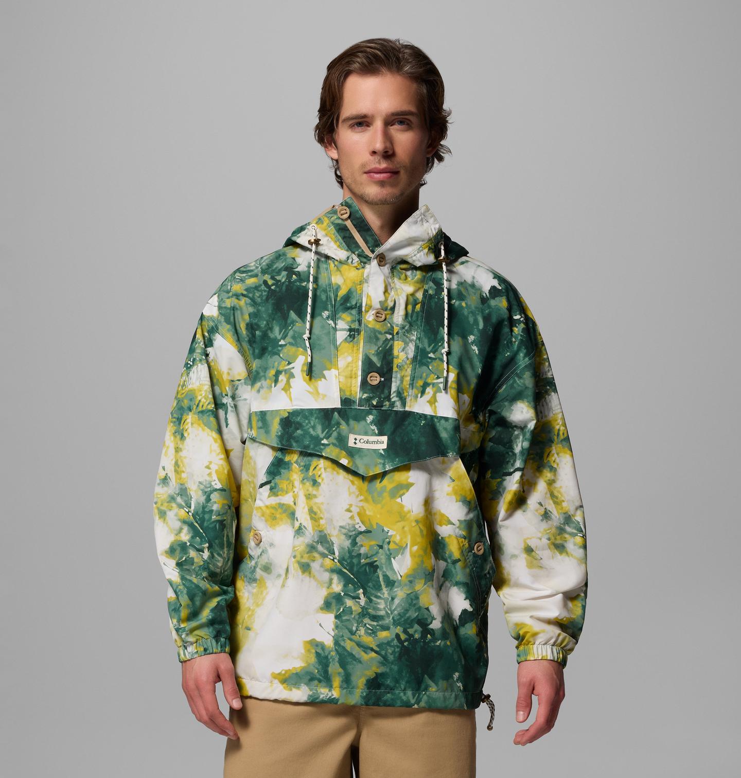 Мужская куртка Columbia Acker Rock Windbreaker, цвет: Морская соль — фото 4