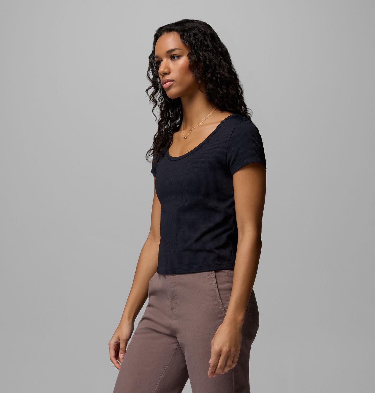 Women's Pinetown Canyon™ Rib Short Sleeve T-Shirt | 010 | S 4