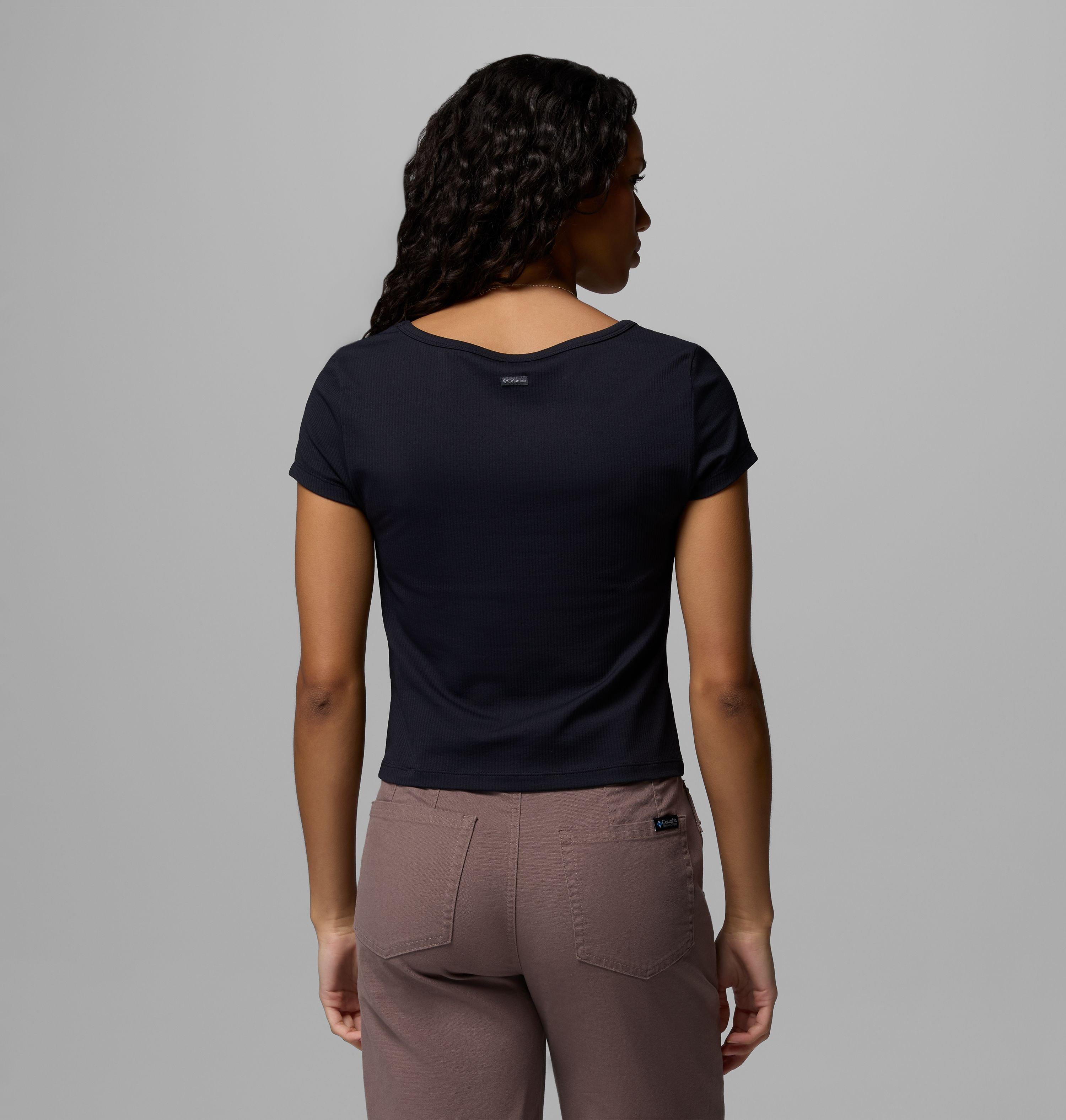 Women's Pinetown Canyon Rib Short Sleeve T-Shirt | 010 | XXL 3