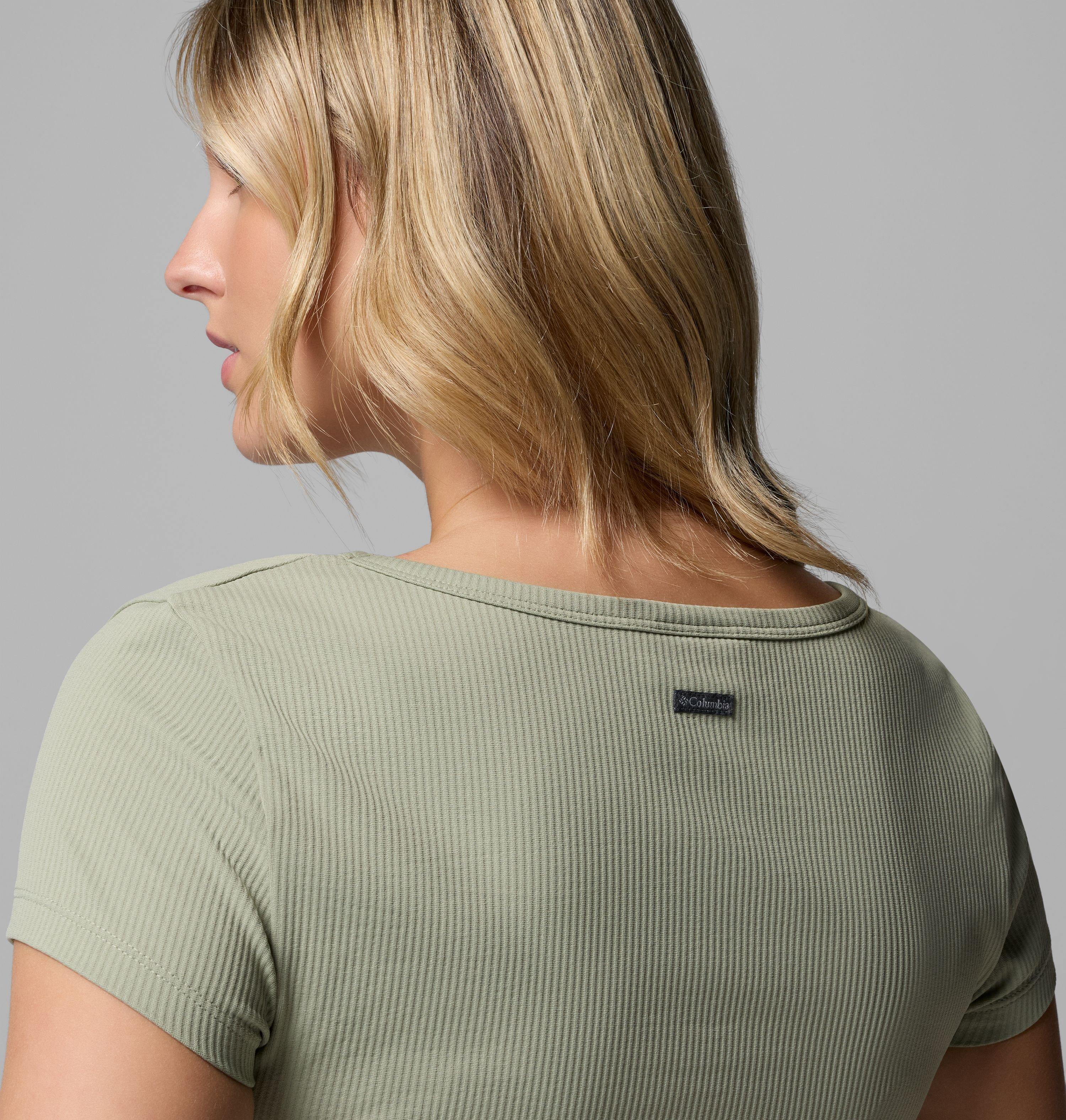 Women's Pinetown Canyon Rib Short Sleeve T-Shirt | 348 | XXL 6
