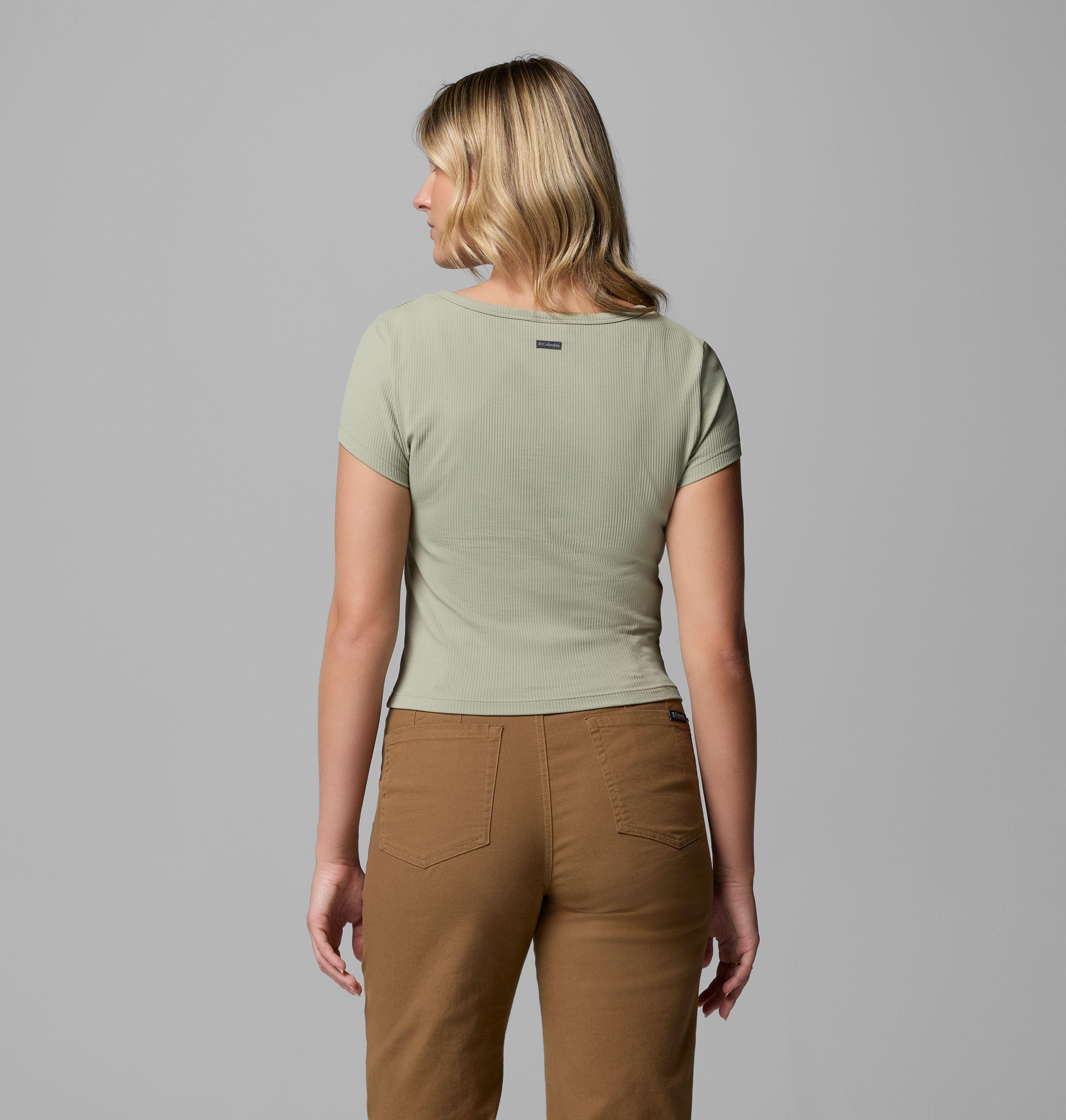 Women's Pinetown Canyon Rib Short Sleeve T-Shirt | 348 | XXL 3
