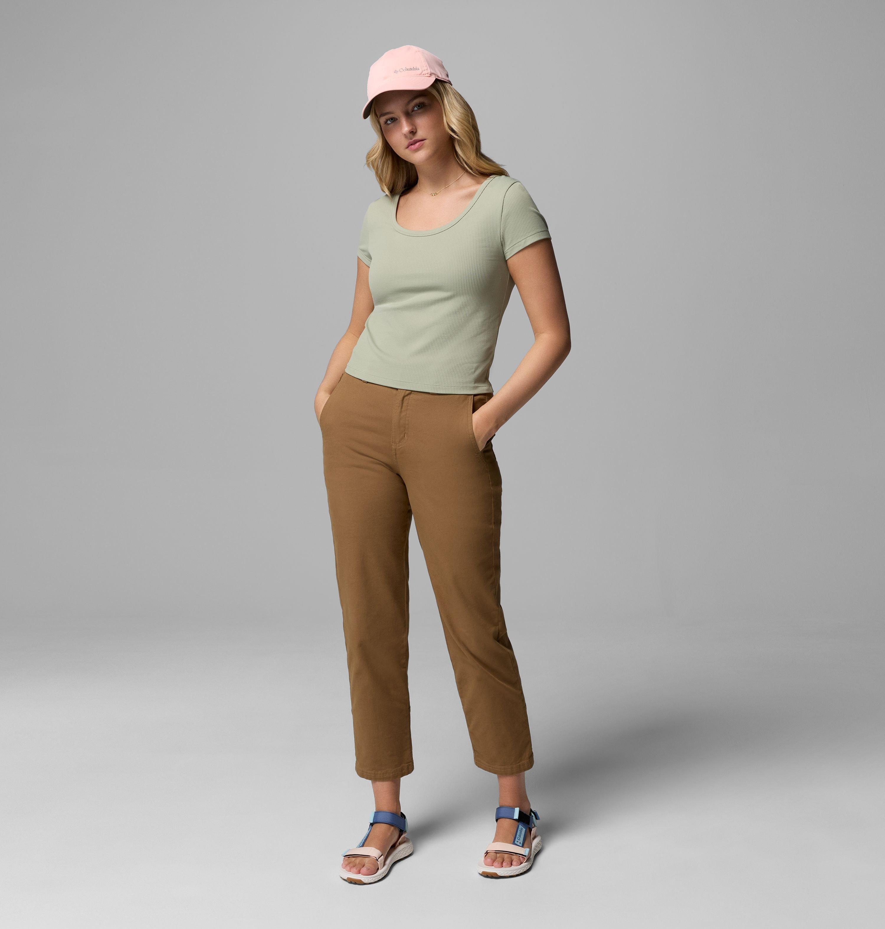 Women's Pinetown Canyon Rib Short Sleeve T-Shirt | 348 | XXL 2