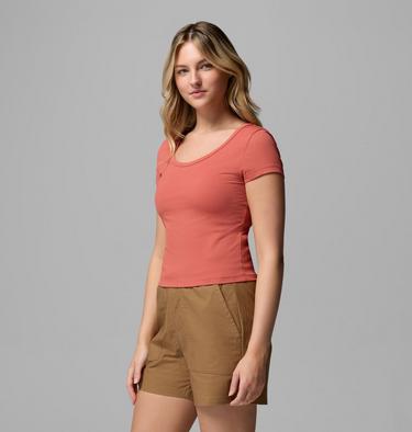 T-shirt Technique C&ocirc;tel&eacute; Pinetown Canyon Femme, Color: Washed Red, image 16