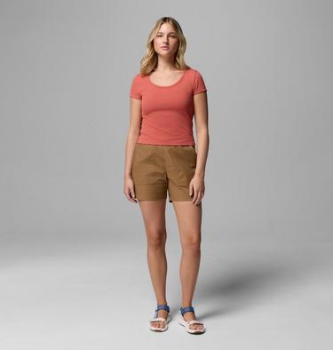 T-shirt Technique C&ocirc;tel&eacute; Pinetown Canyon Femme, Color: Washed Red, image 14