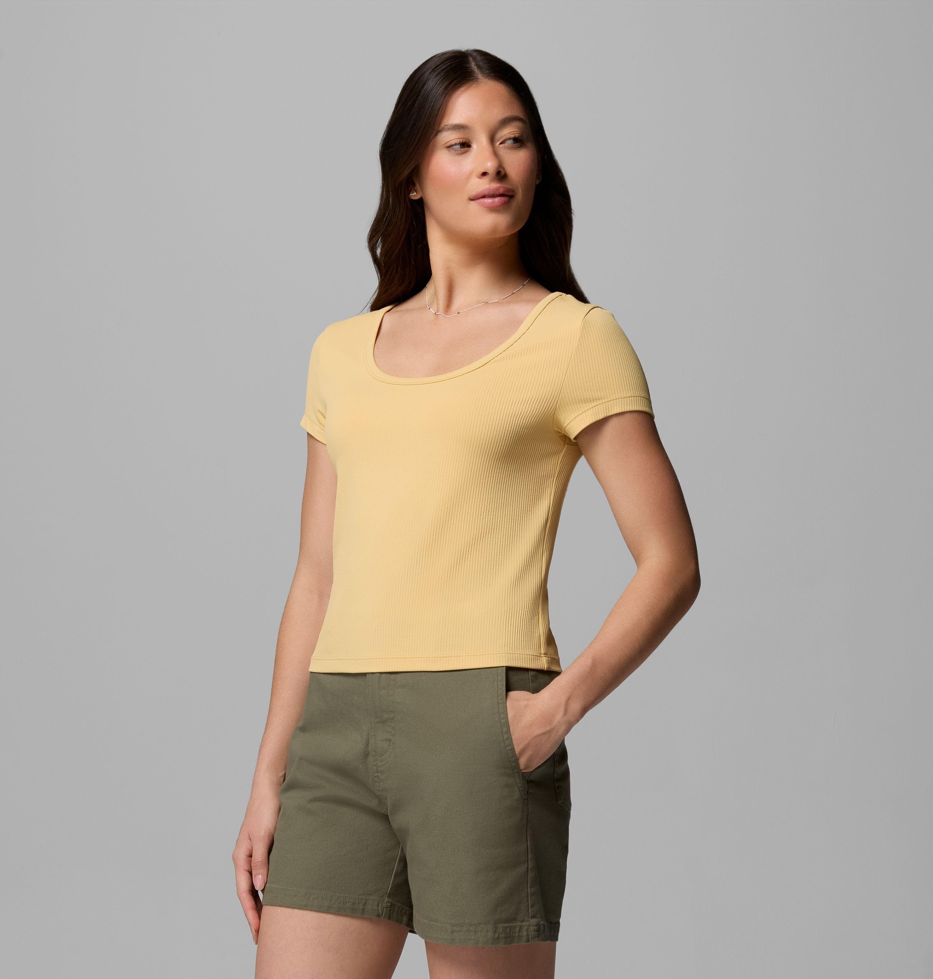 Women's Pinetown Canyon Rib Short Sleeve T-Shirt 4