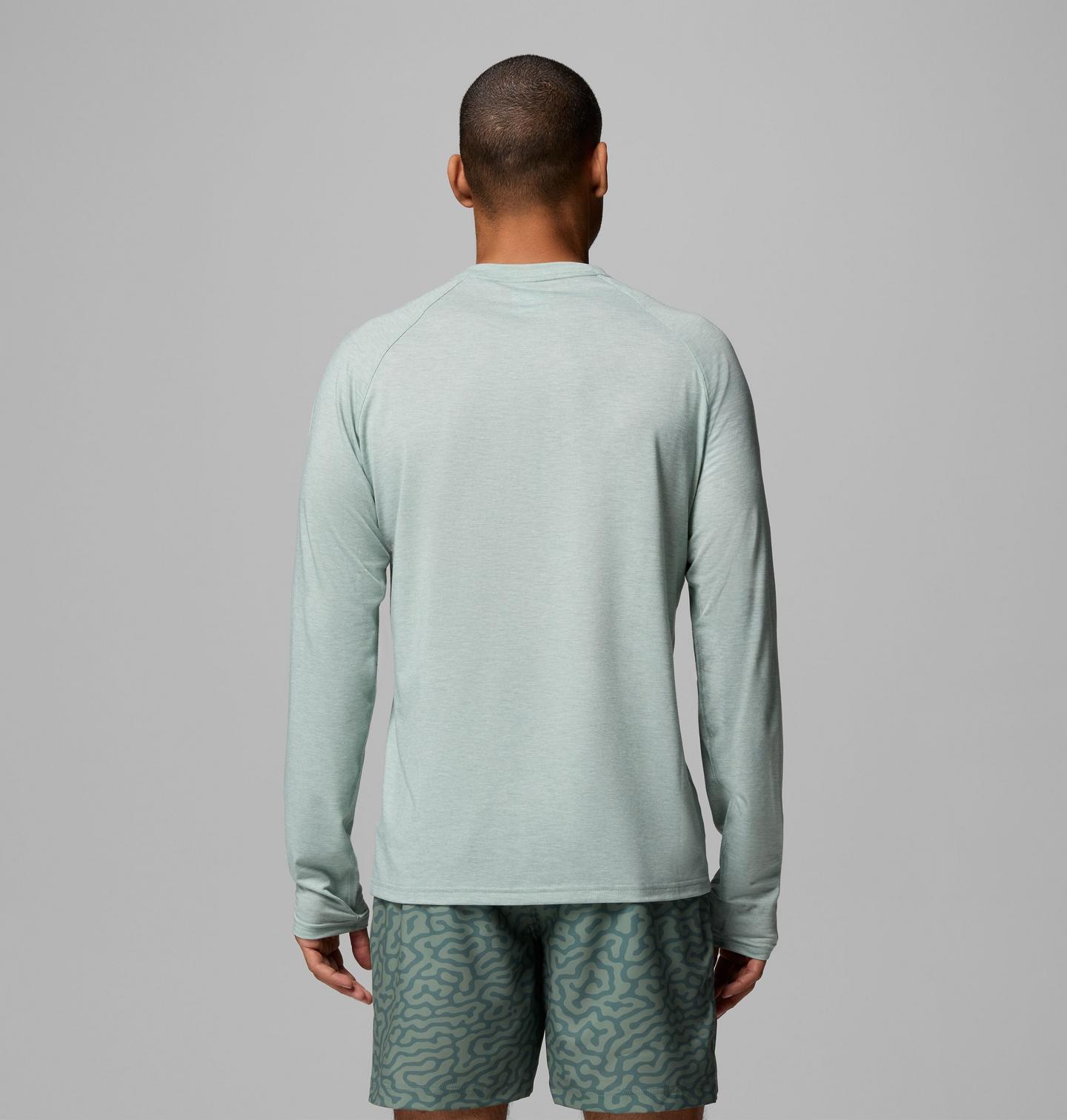 Мужская рубашка Columbia PFG Uncharted II Long Sleeve, цвет: Niagara — фото 3