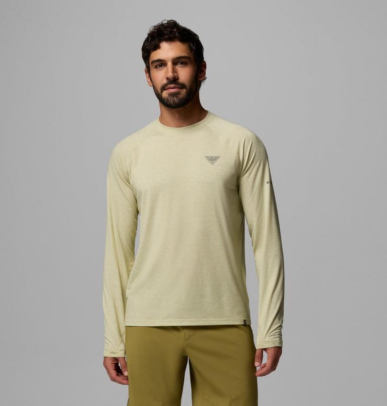 T-shirt Technique Manches Longues PFG Uncharted Homme, Color: Serpentine, image 1