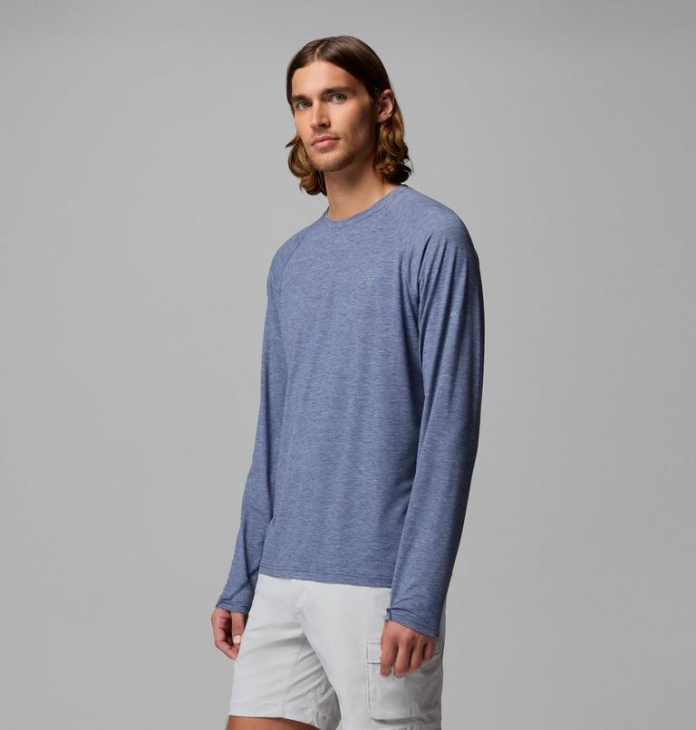 T-shirt Technique Manches Longues PFG Uncharted Homme, Color: Nocturnal, image 4