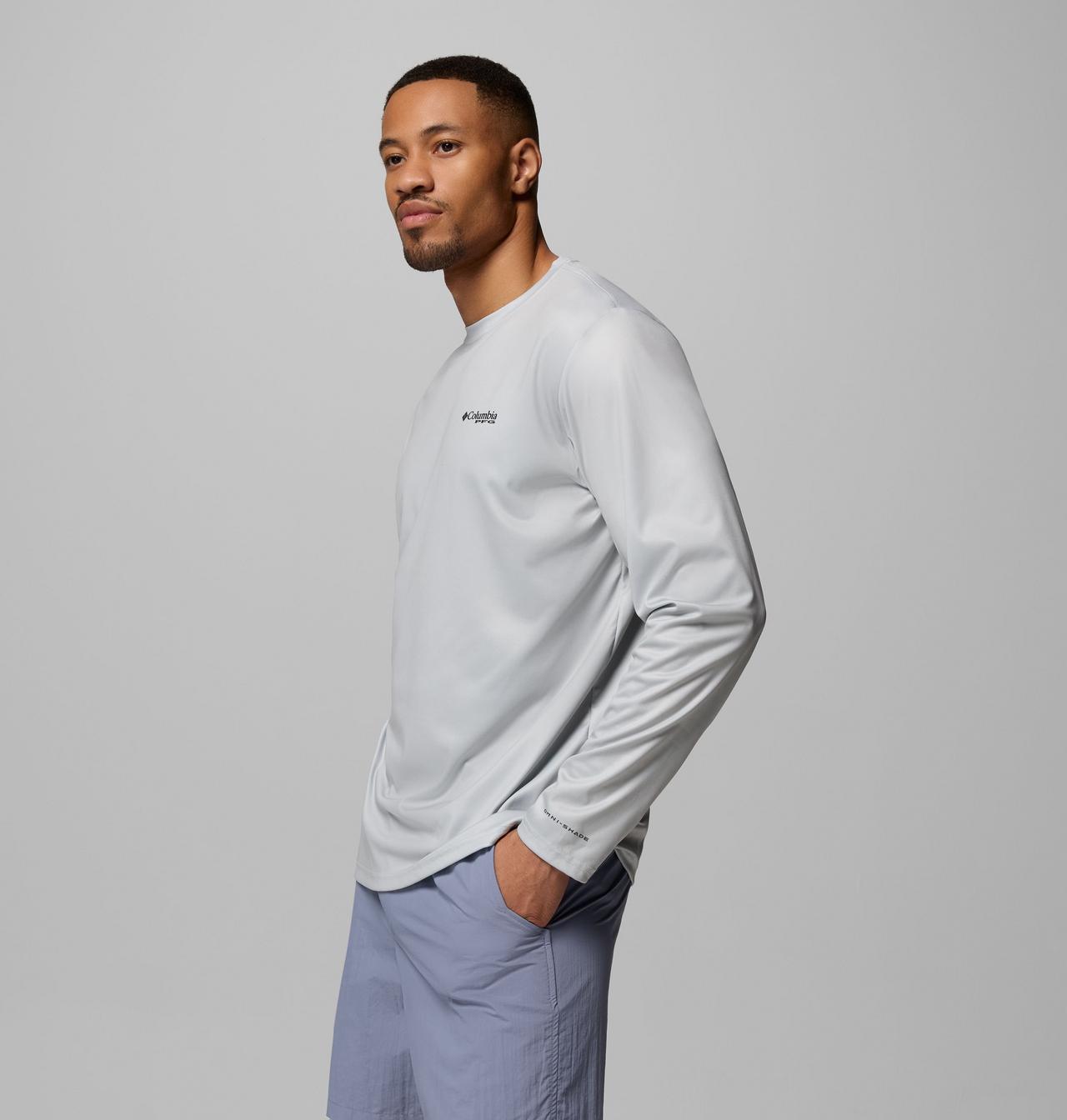 Men's Terminal Tackle PFG™ Fish Shine II Long Sleeve Shirt | 019 | XS 4