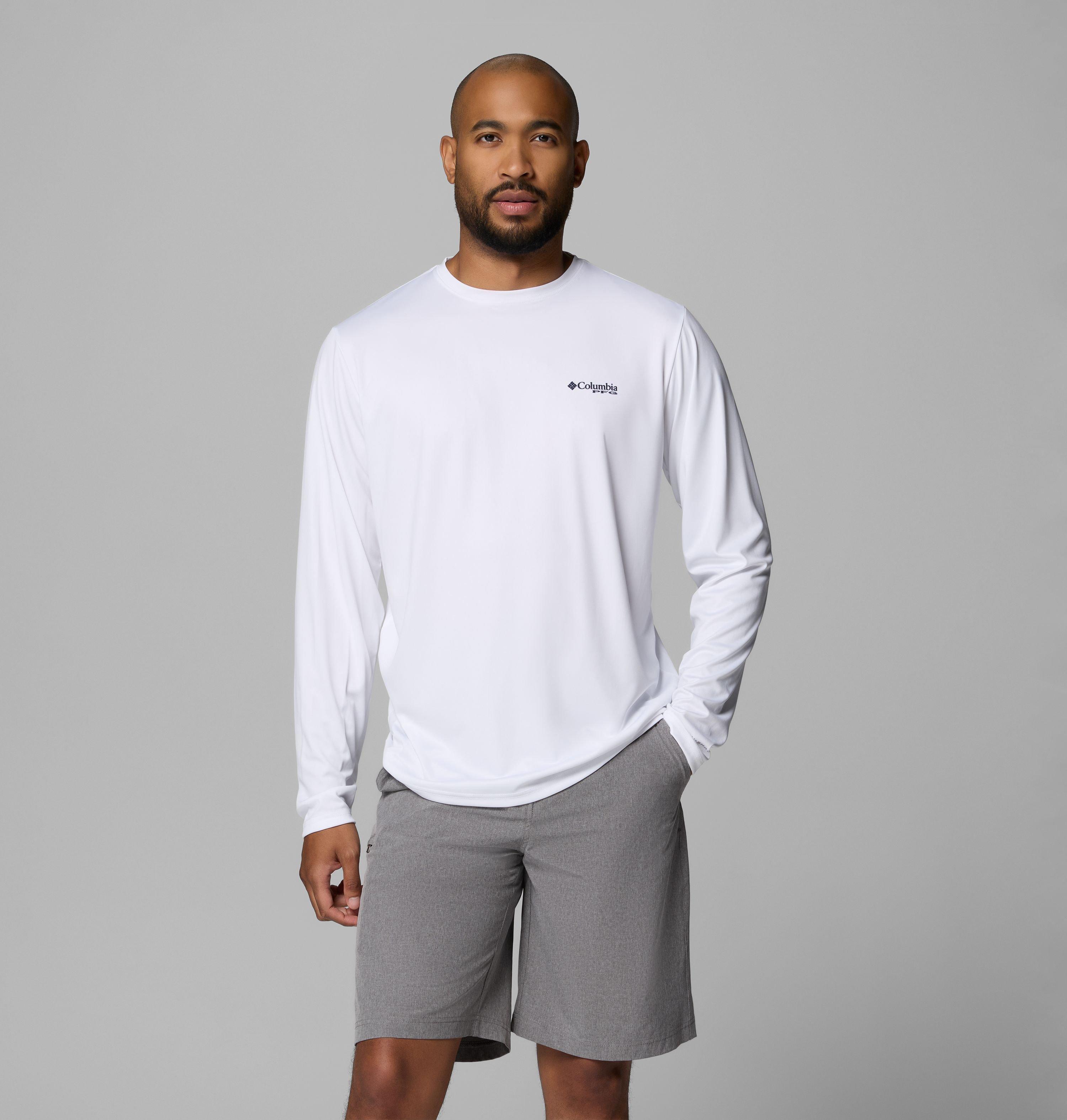 Columbia Men's Terminal Tackle PFG  Fish Shine II Long Sleeve Shirt-