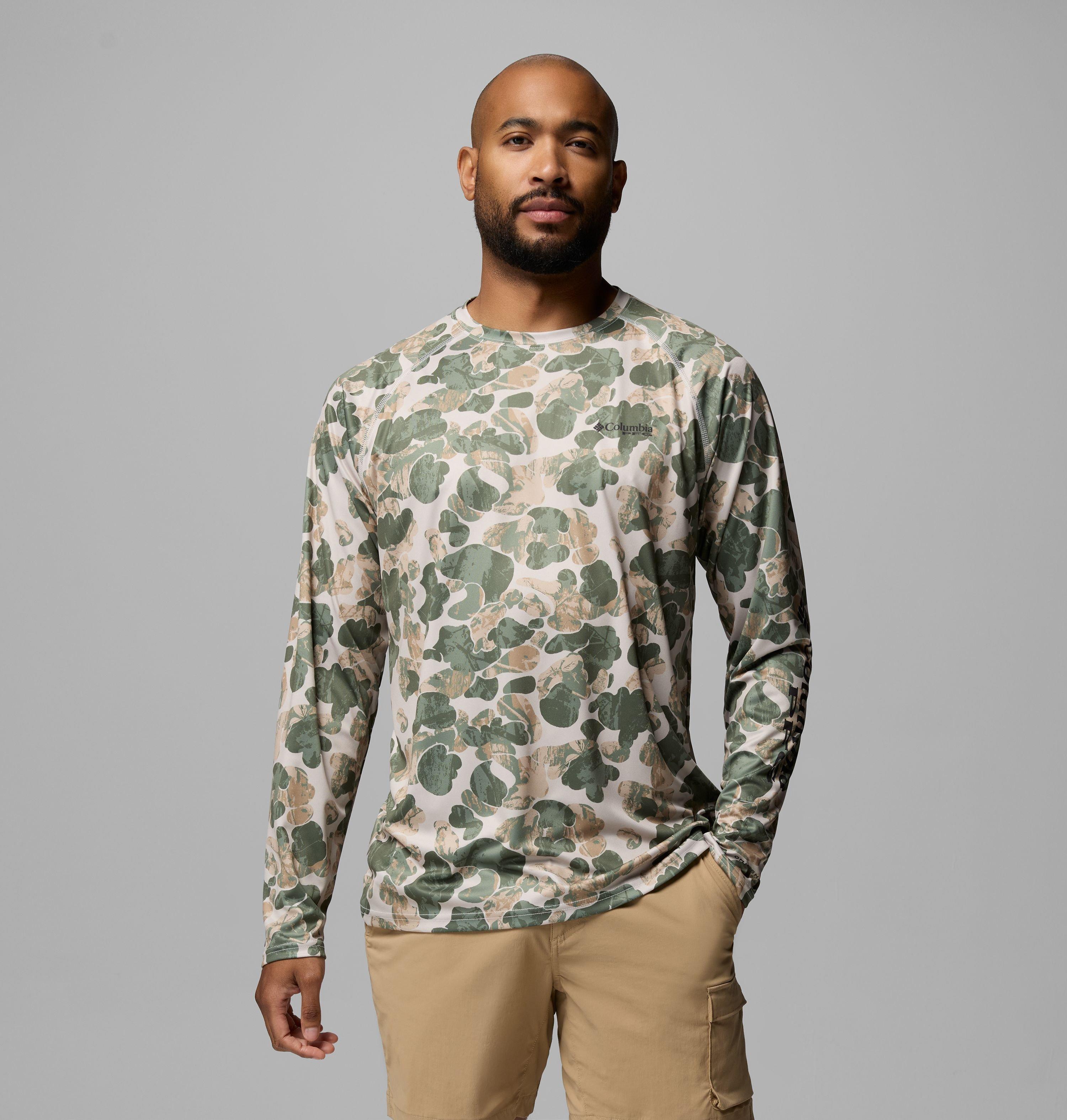 Columbia Men's Super Terminal Tackle PFG  Frigate Frenz Long Sleeve Shirt-