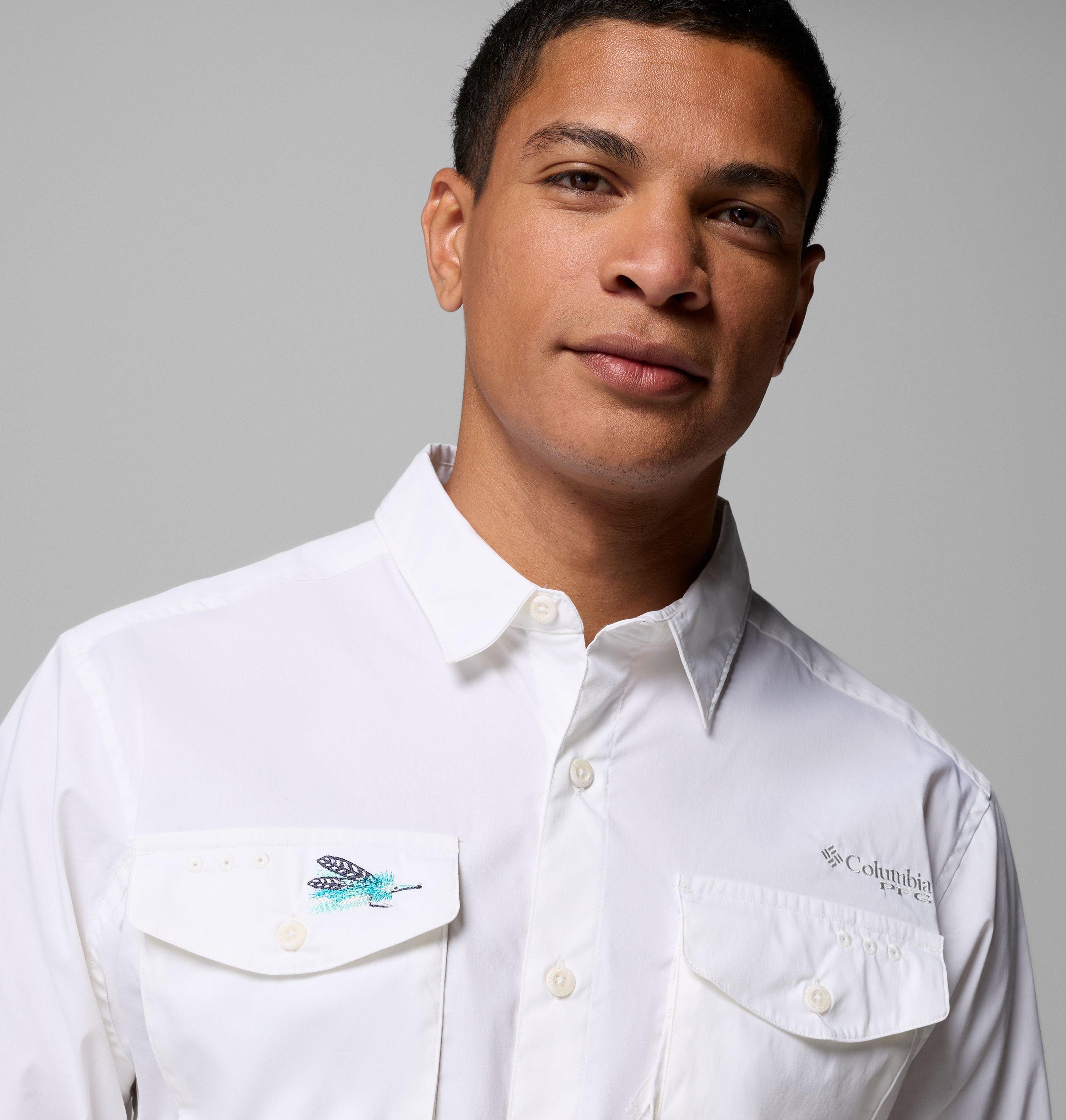 Men's PFG Bonefish Flats Short Sleeve Shirt 5