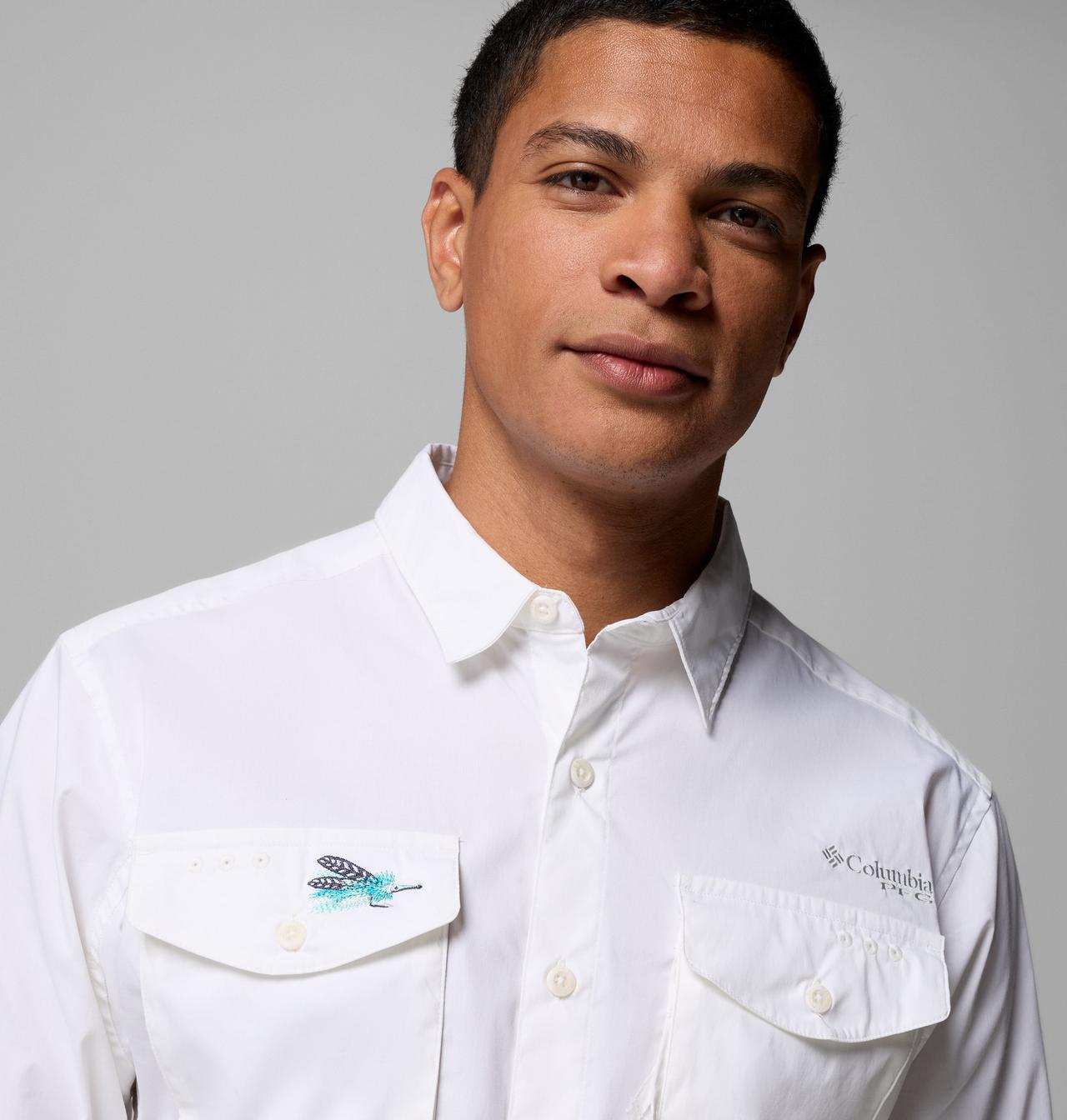 Men's PFG Bonefish Flats Short Sleeve Shirt 5