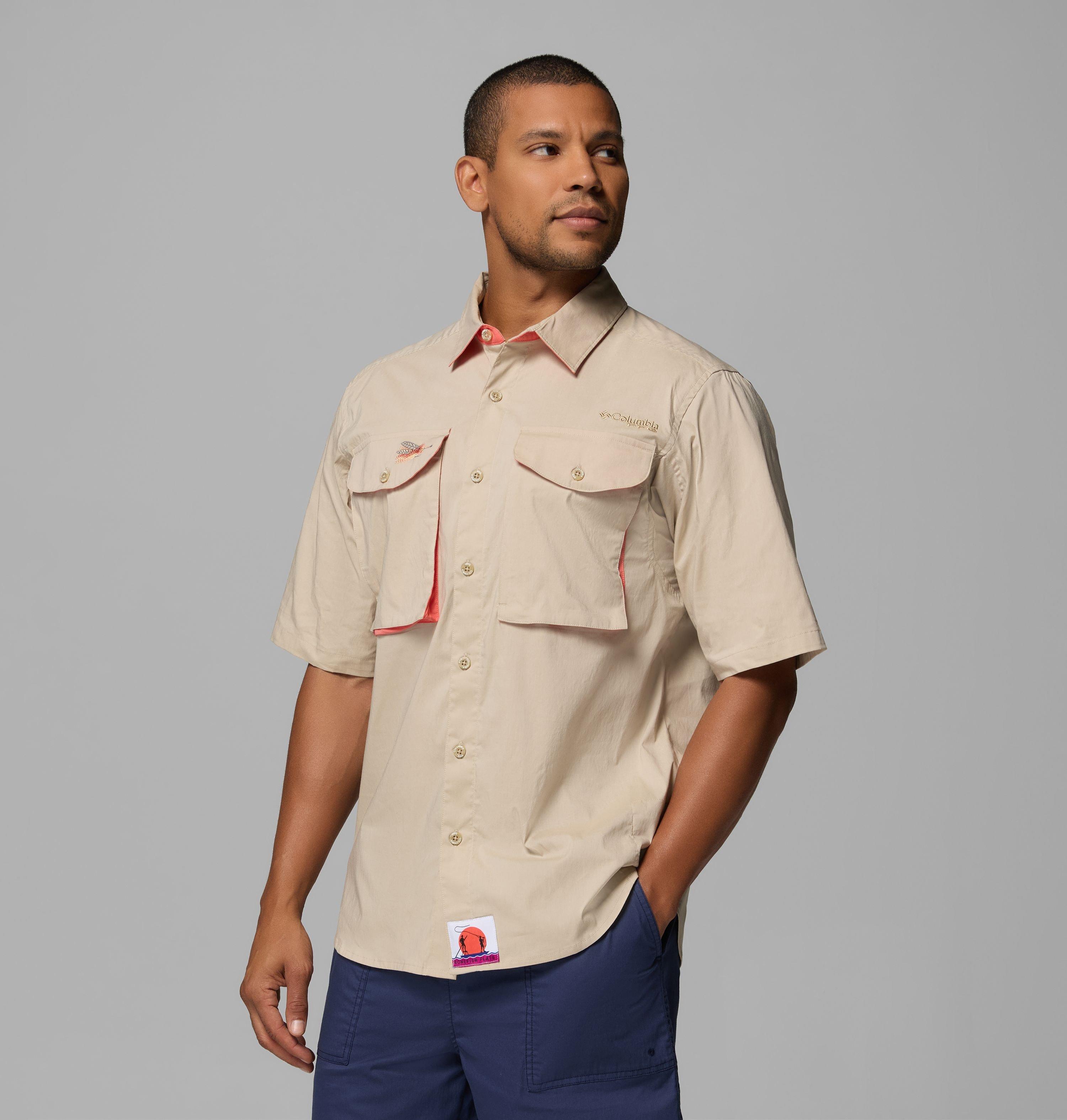 Chemise à manches courtes PFG Bonefish Flats pour homme 4