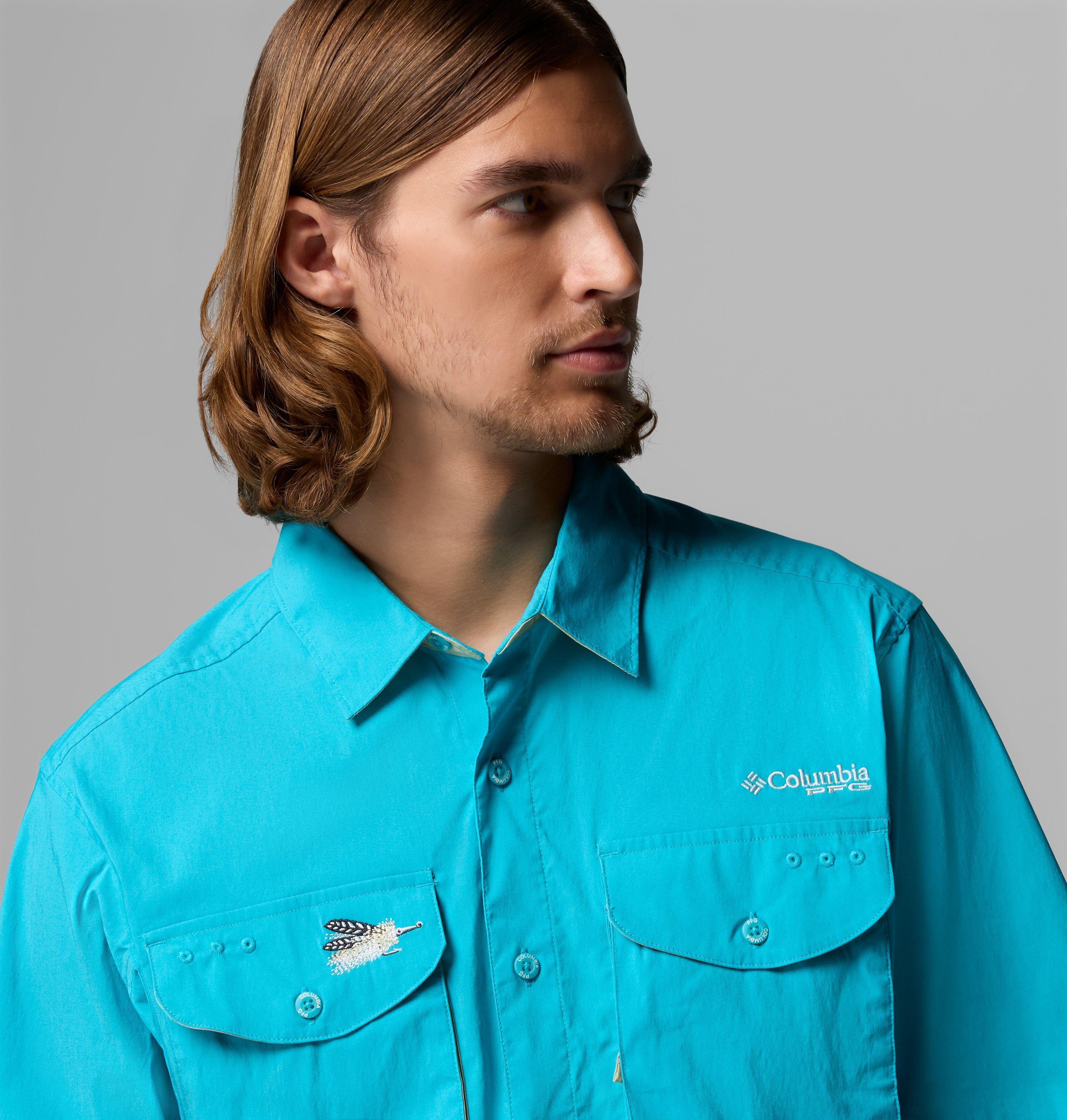 Men's PFG Bonefish Flats Short Sleeve Shirt 5